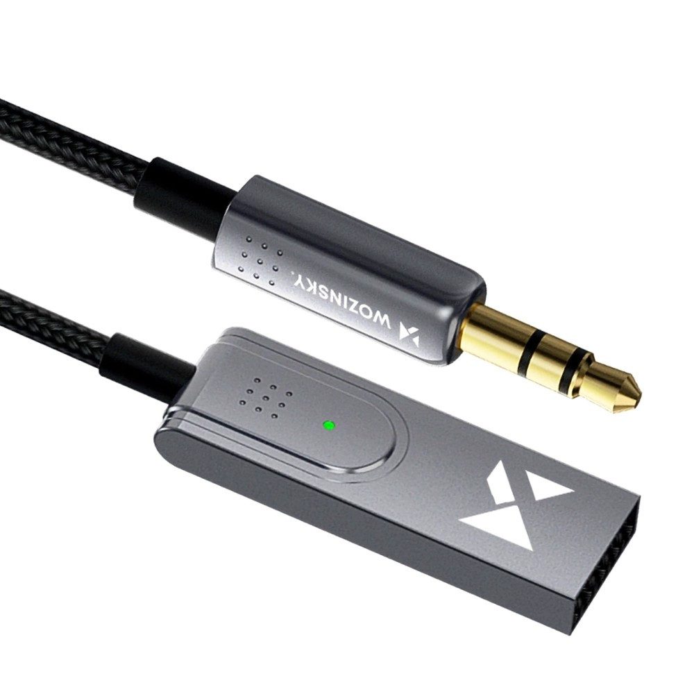 Wozinsky Wozinsky WTODB Bluetooth 5.3 AUX Audioadapter Auto-Adapter