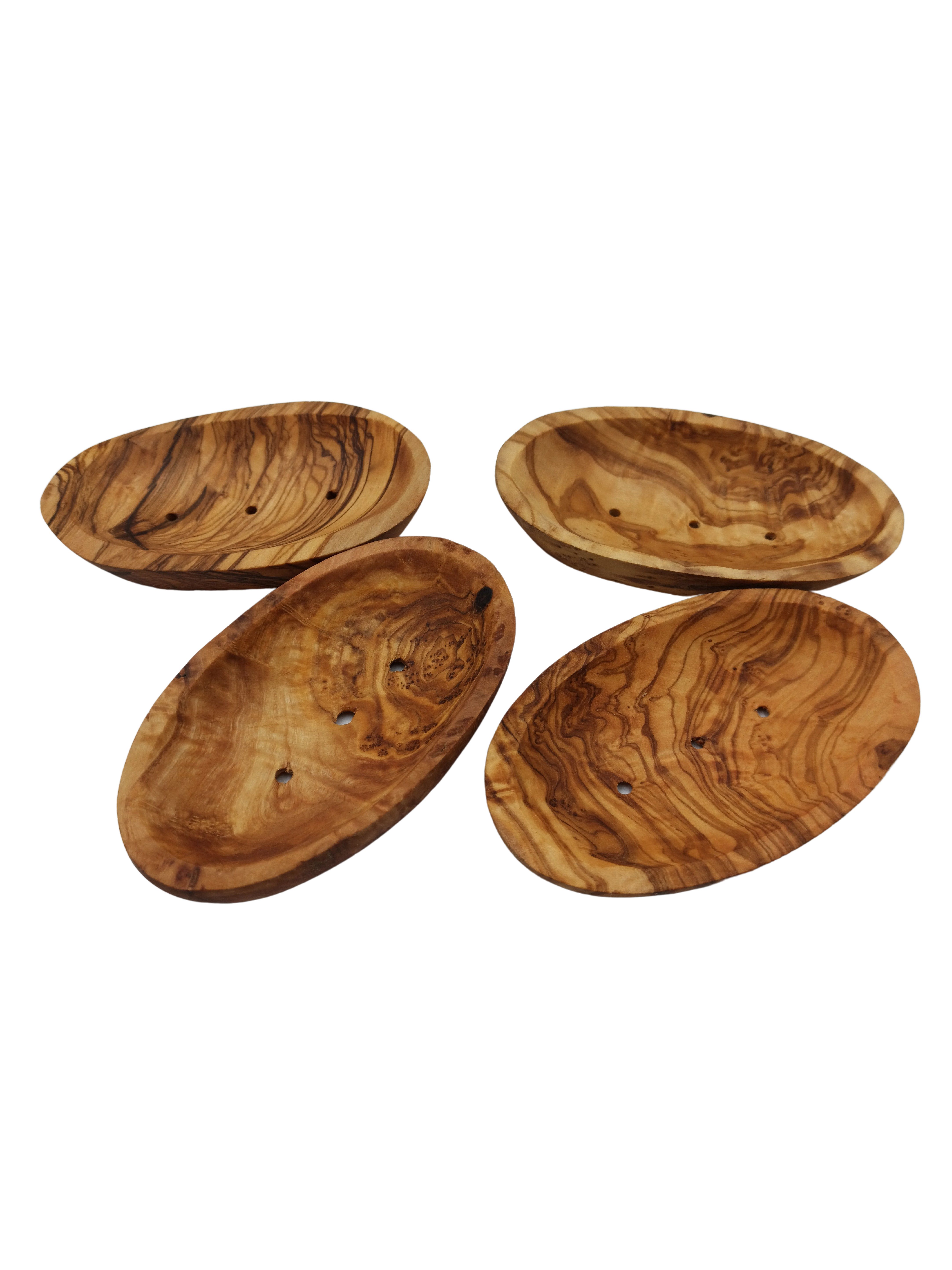Soapbrothers Seifenschale 1x Olivenholz Seifenschale/Seifenhalter oval günstig online kaufen