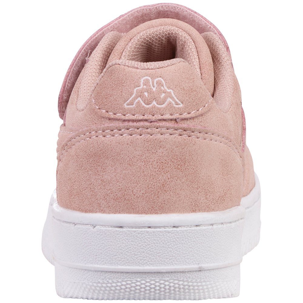 Kappa Sneaker - in Lederoptik schöner rosé-white