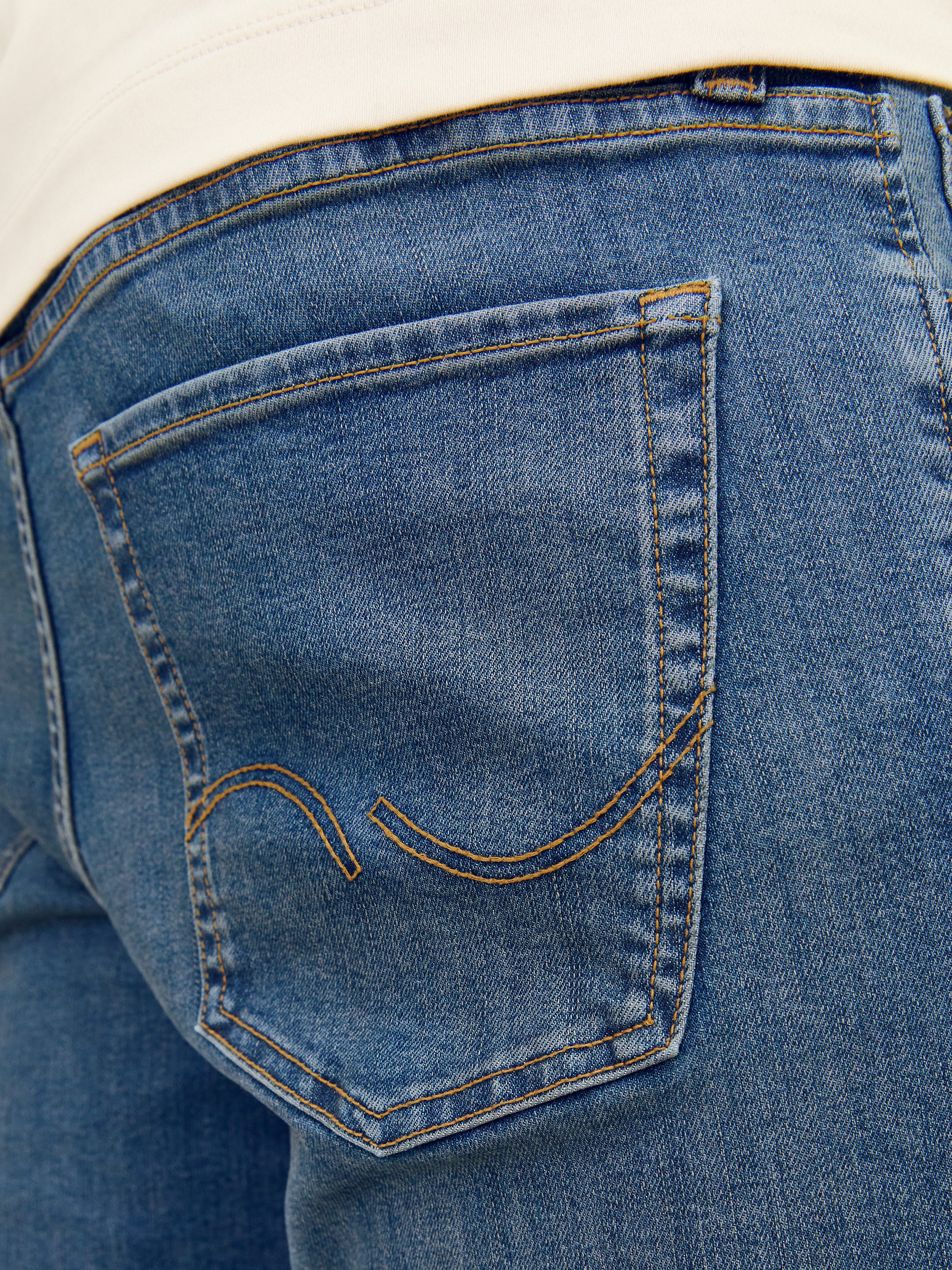 Jack & Jones Slim-fit-Jeans JJIGLENN Slim-Fit mit Stretch und praktischer 5-Pocket-Form Baumwollmischung, slim fit