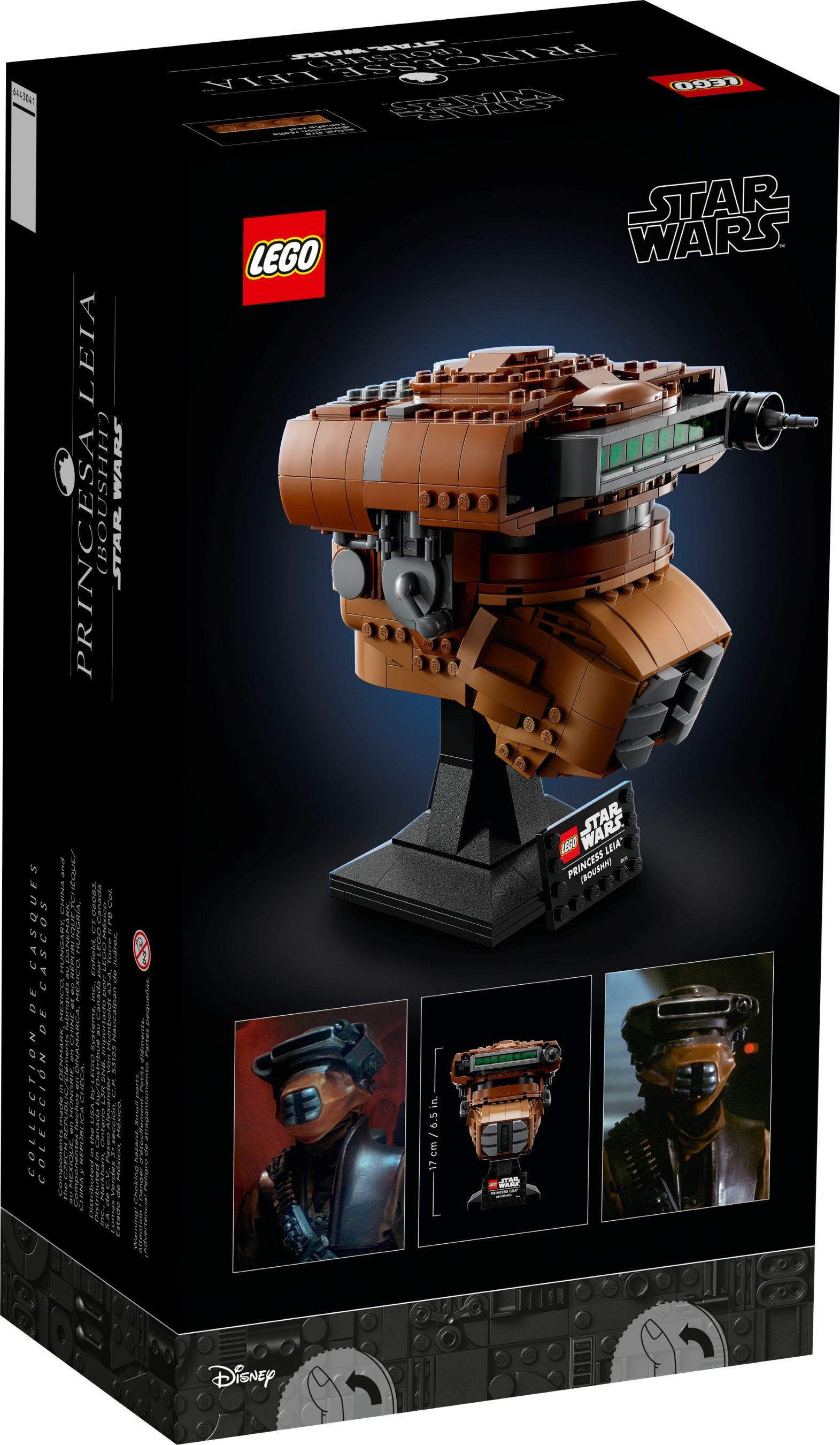 LEGO® Star Wars 75351 Princess Leia™ (Boushh) Helm Konstruktionsspielsteine, (Set, 670 Teile) – Bild 5 von 5