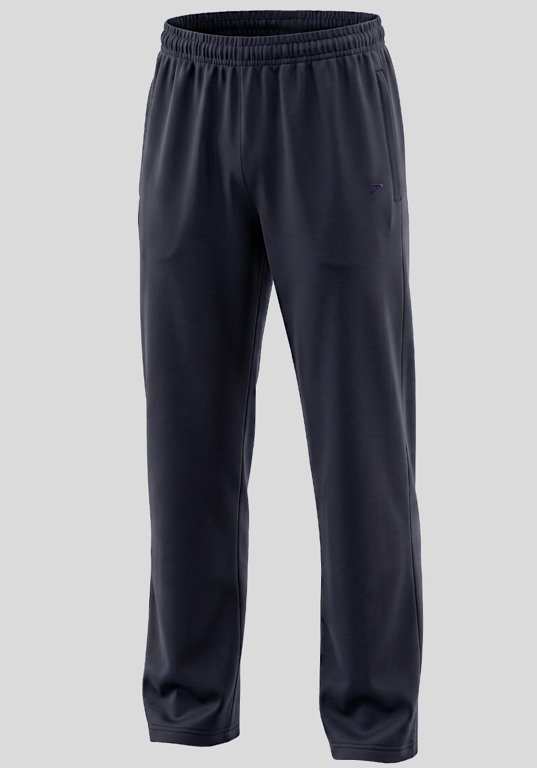 Herbold Sportswear Sporthose Herren Trainingshose Freizeithose Lange Sporthose mit Bi-Stretch und Reißverschlusstaschen