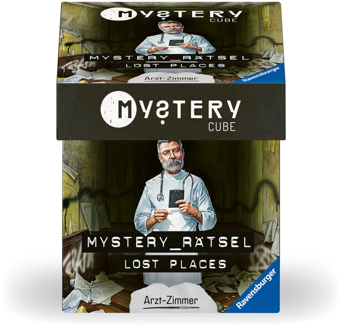Ravensburger Spiel Familienspiel Exit Cube Mystery Cube Lost places Das Arztzimmer 23694