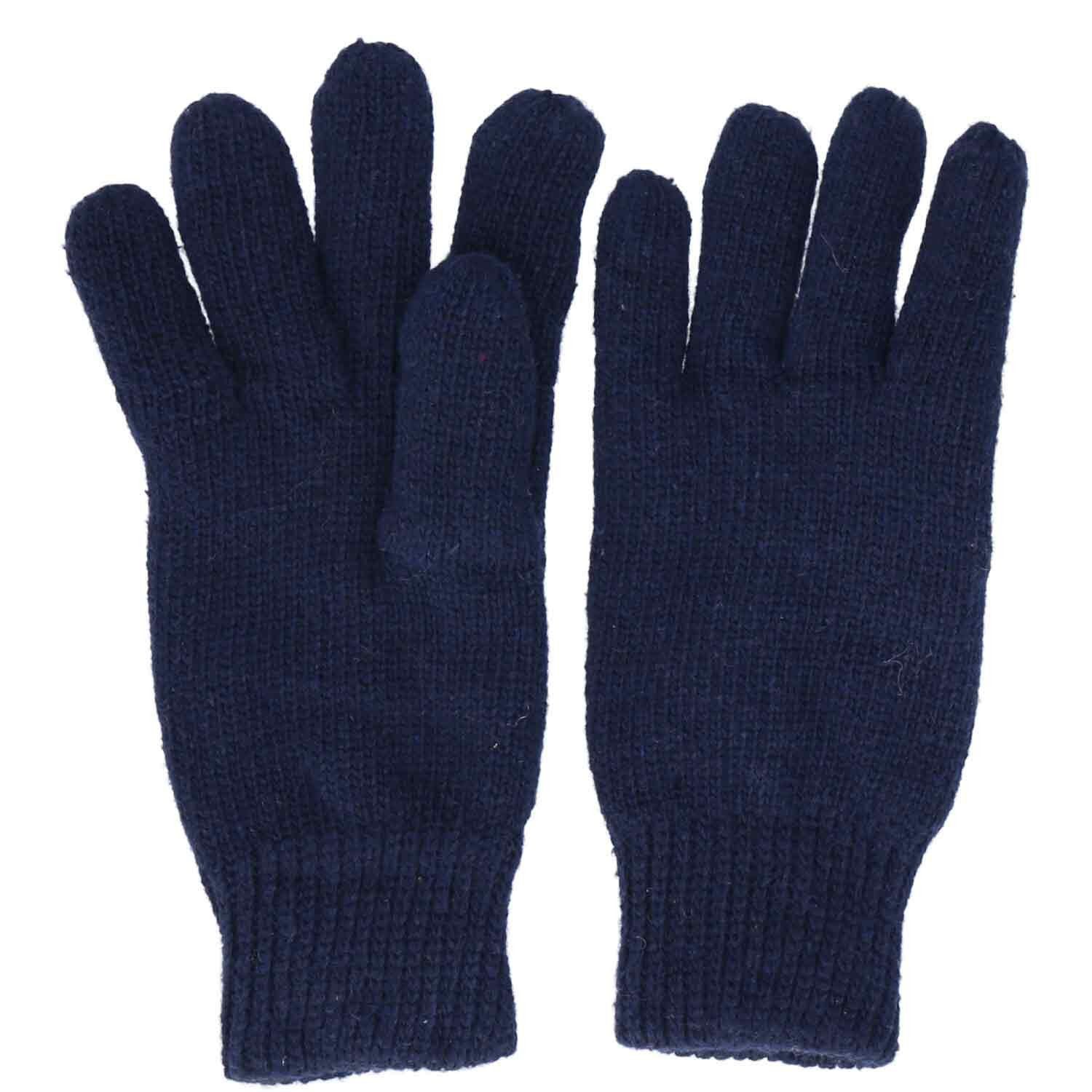 Strickhandschuhe 3M Antonio Antonio mit Winter Herren Thinsulate navy Fingerhandschuhe