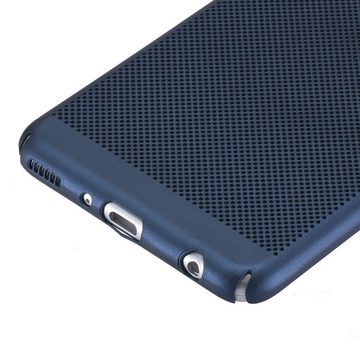 König Design Handyhülle Huawei P10 Plus, Huawei P10 Plus Handyhülle Backcover Blau