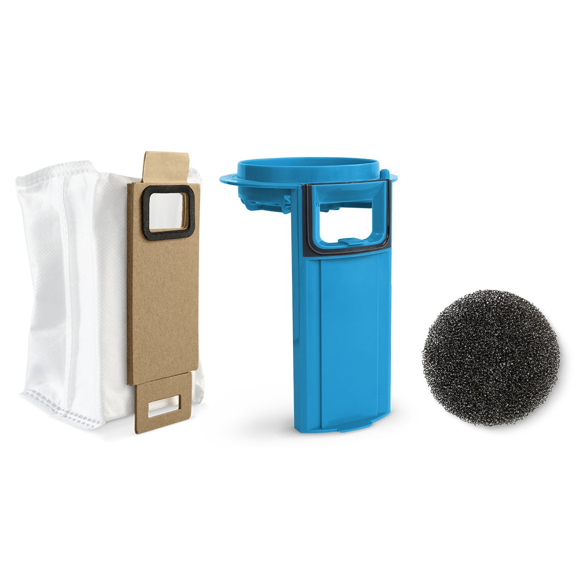 hoogo Staubsaugerbeutel SC402099, passend für hoogo S4 und S5+ Akku-Staubsauger, Nimmt Schmutz, Milben, Pollen oder andere Всіrgene zuverlässig auf.