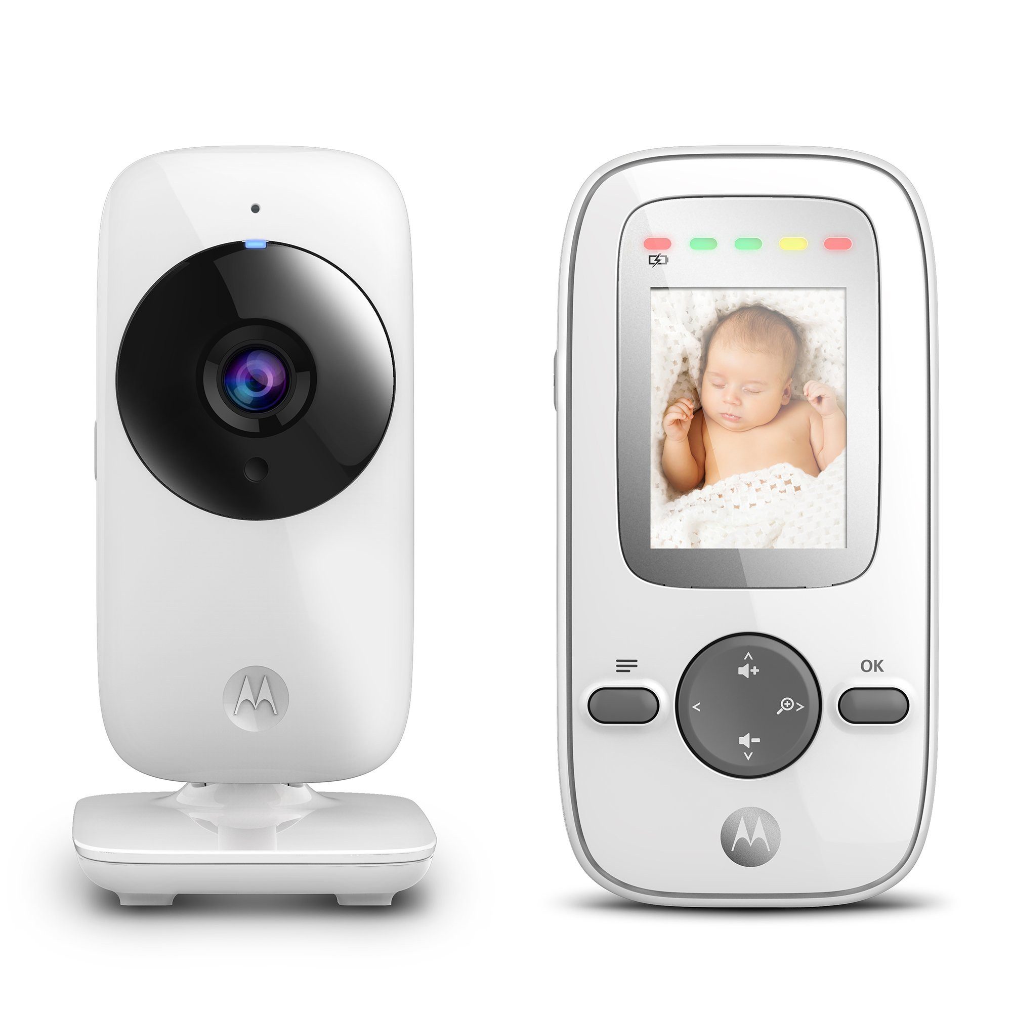 Video-Babyphone Motorola MBP481 Digital Video Baby Monitor - Weiß