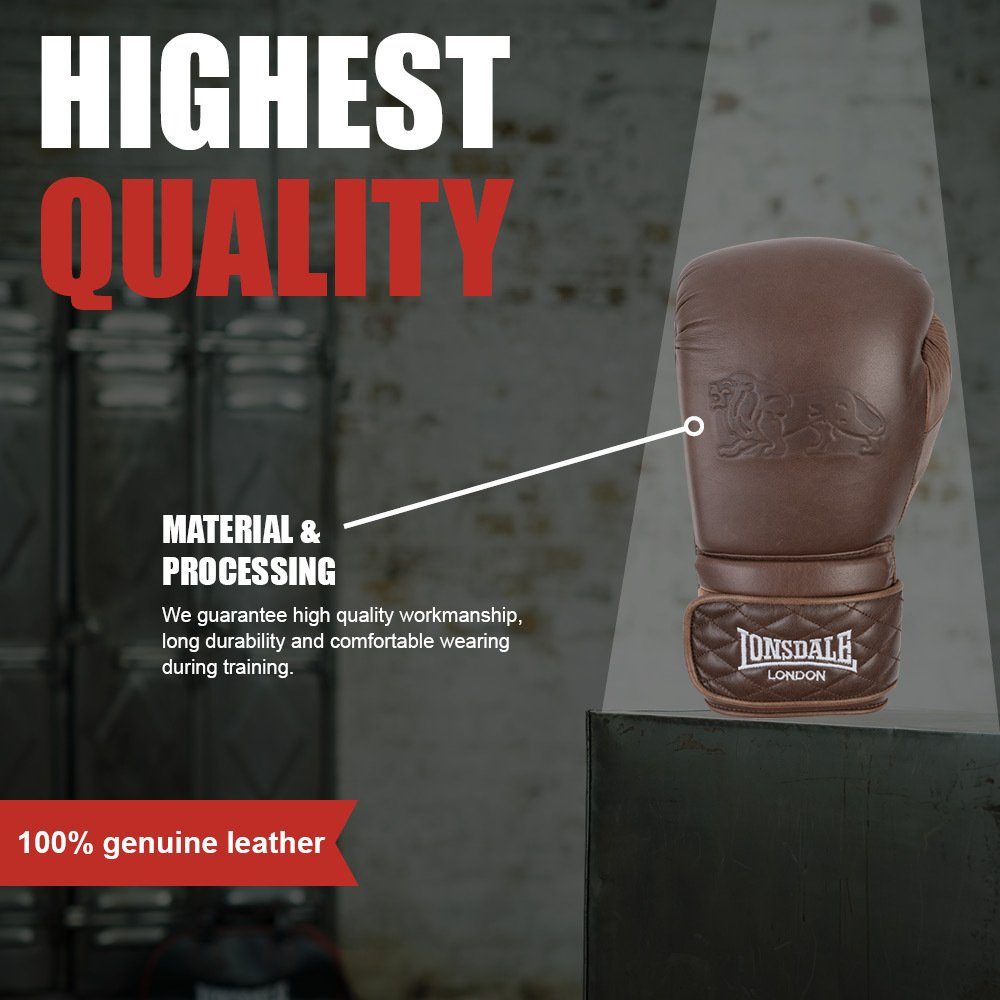 Lonsdale Boxhandschuhe VINTAGE SPAR GLOVES (2-tlg)