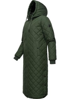 Ragwear Steppmantel Niran stylischer, gesteppter Winterparka mit gefütterter Kapuze