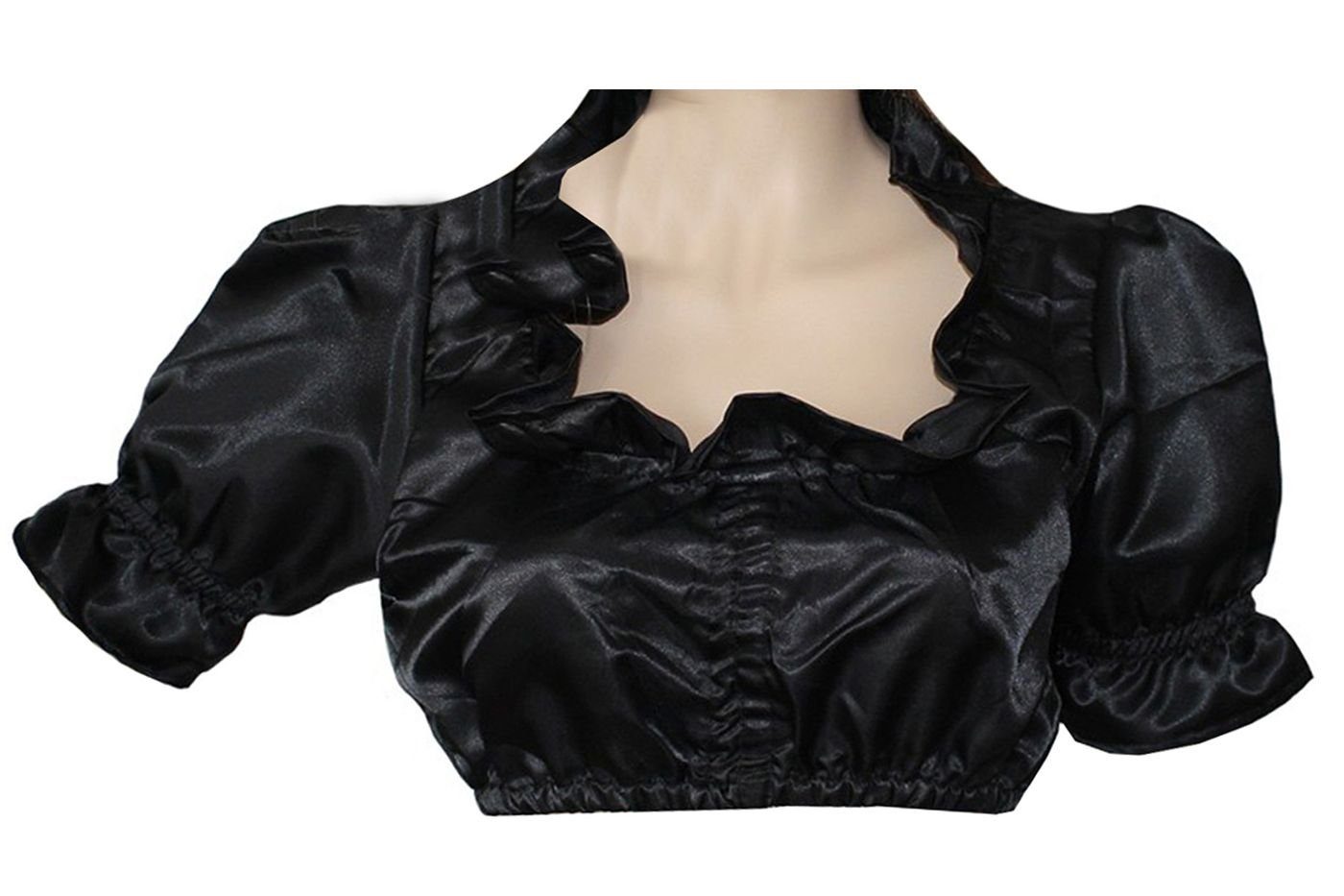 German Wear Dirndlbluse GW1502 Dirndlbluse Trachtenbluse Trachtenmode in Sc günstig online kaufen