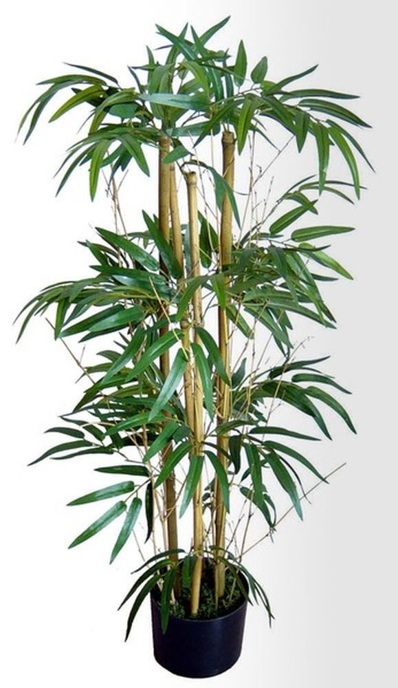 Kunstbaum Twiggy-Bambus 90cm DA Dekobaum Kunstpflanzen künstlicher Baum Bambus, Seidenblumen Roß, Höhe 90 cm