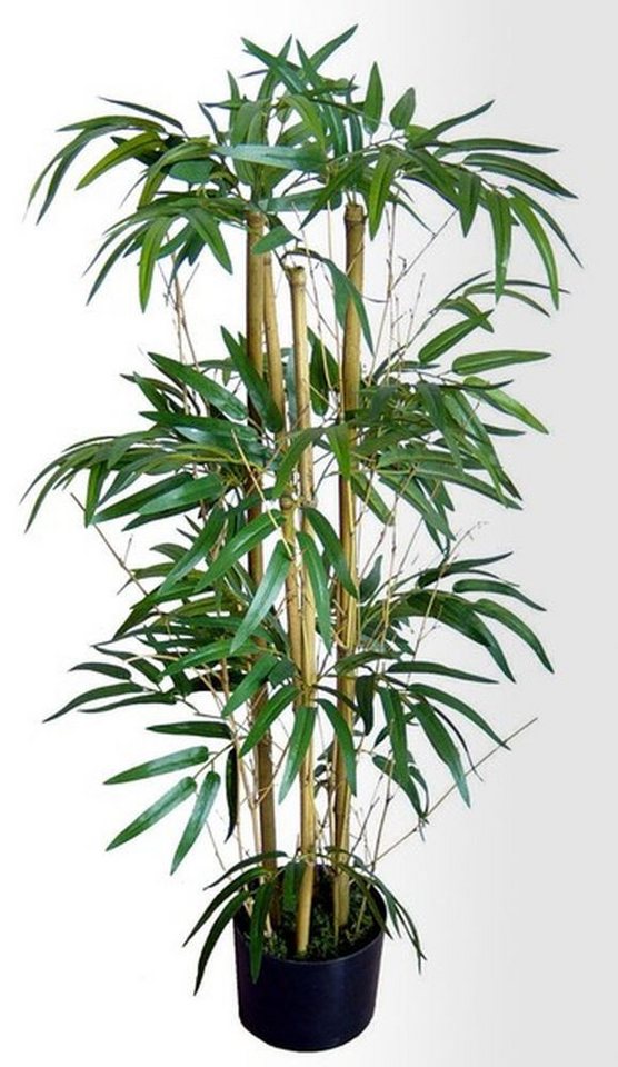 Kunstbaum Twiggy-Bambus 90cm DA Dekobaum Kunstpflanzen künstlicher Baum Bambus, Seidenblumen Roß, Höhe 90 cm