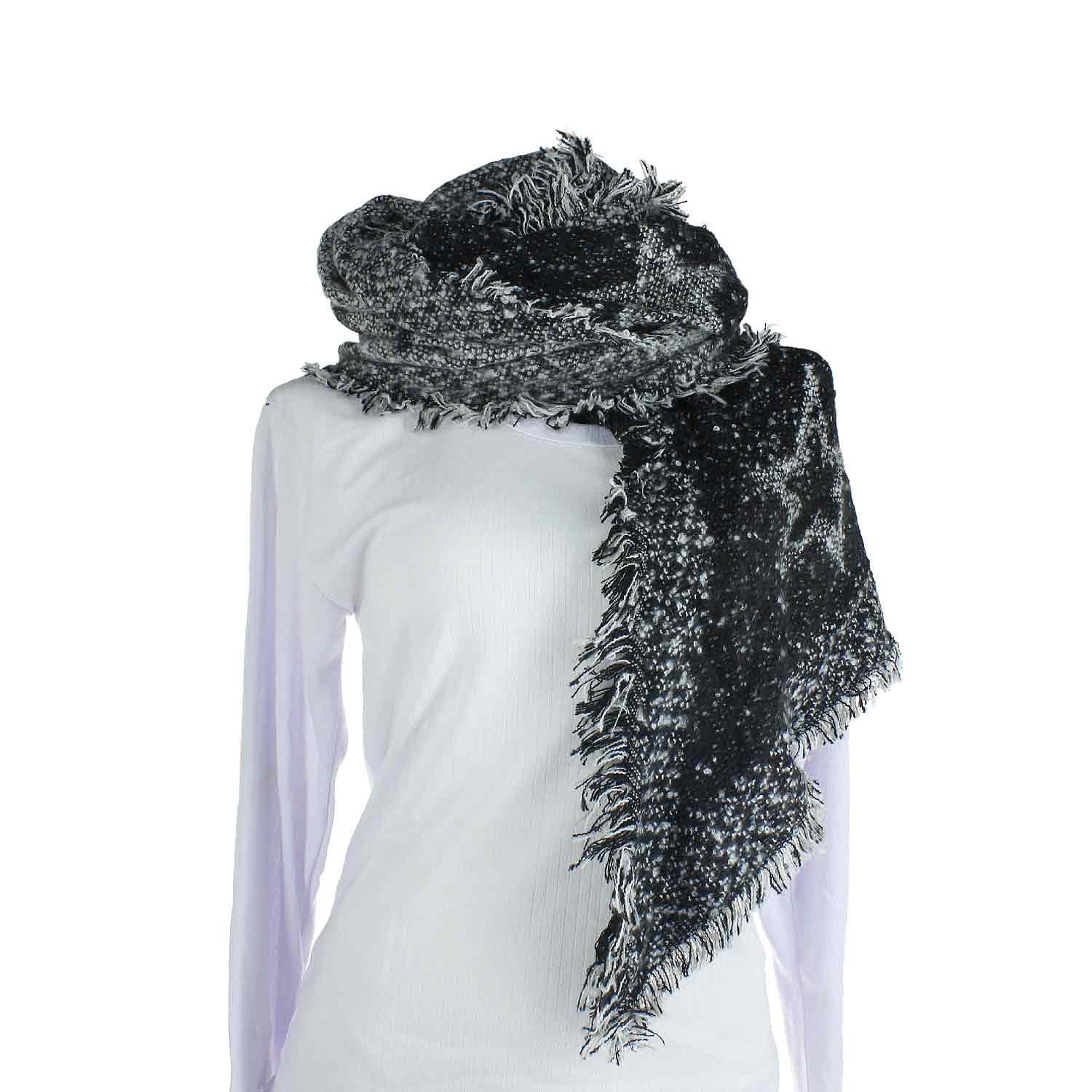 Antonio Strickschal Antonio Schal schwarz günstig online kaufen