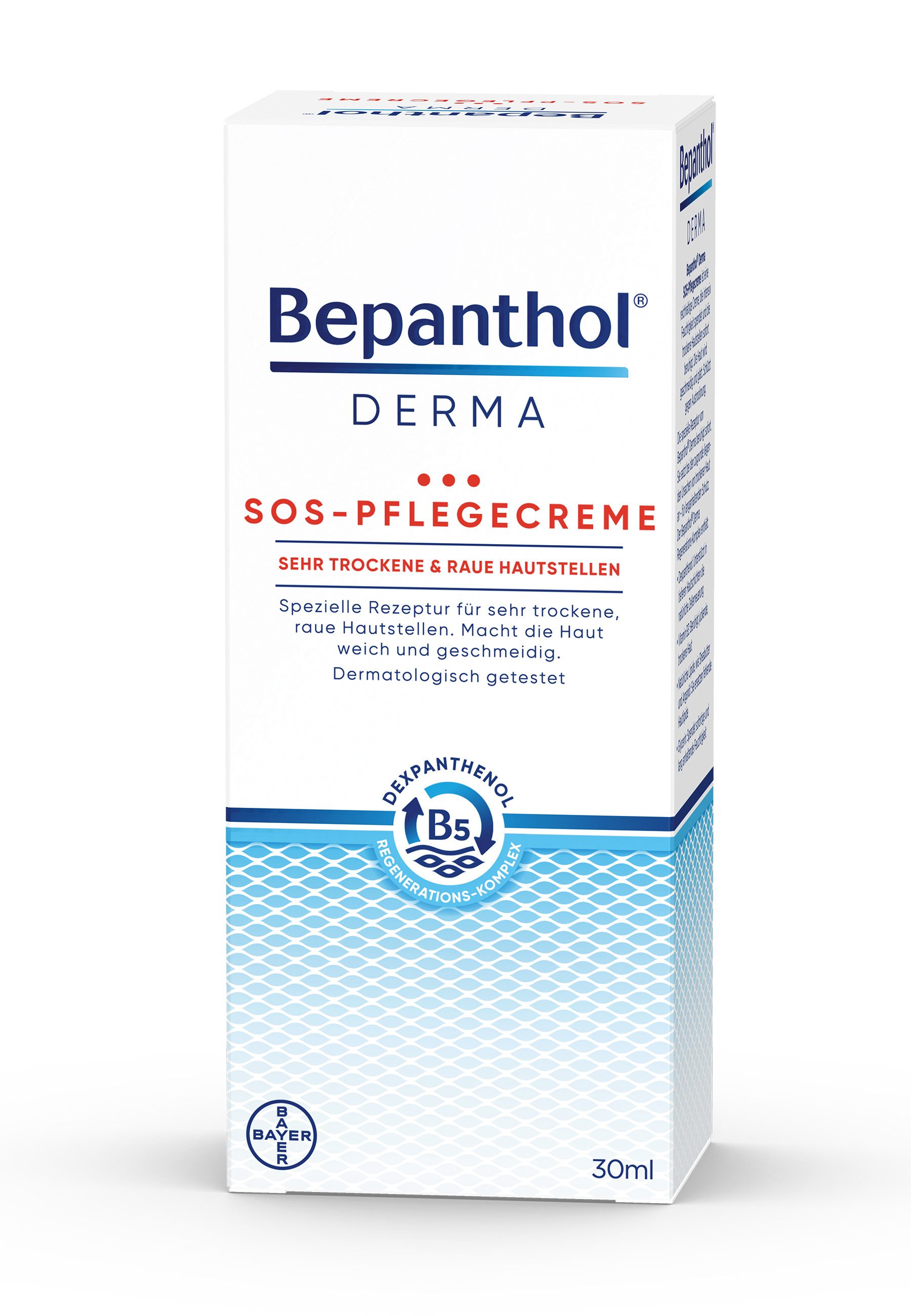 Bepanthol Körpercreme SOS-Pflegecreme, zur täglichen Pflege bei empfindlicher & gereizter Haut