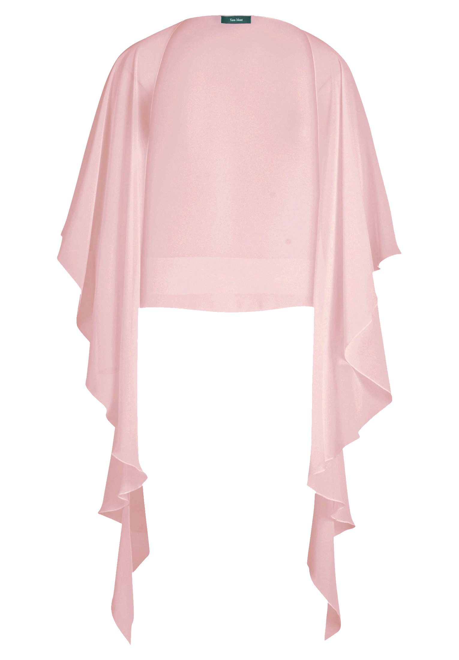 Vera Mont Multifunktionstuch Damen mit Volant, Nahtführung