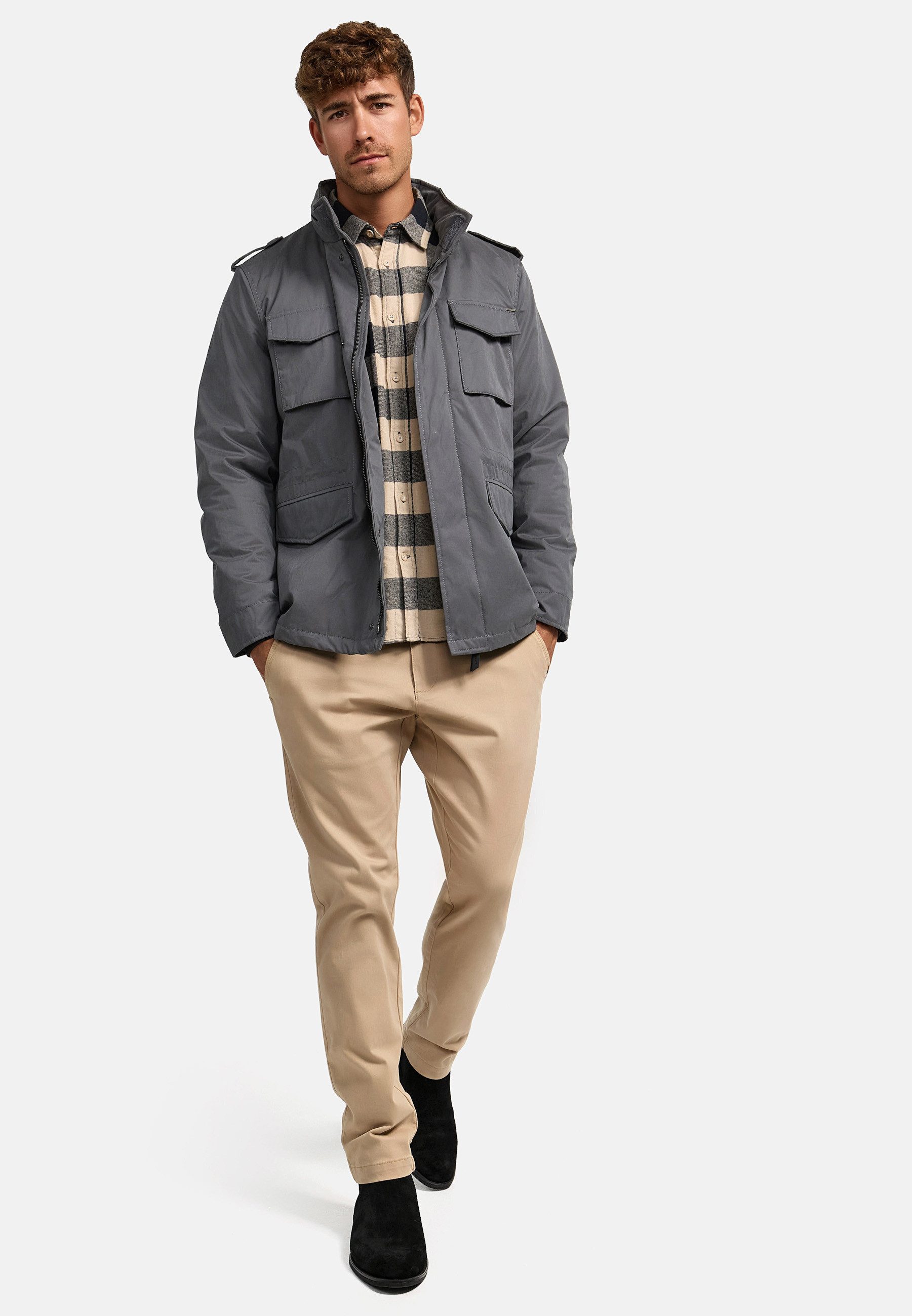Indicode Sommerjacke Herren INWilliax Übergangsjacke Herrenjacke
