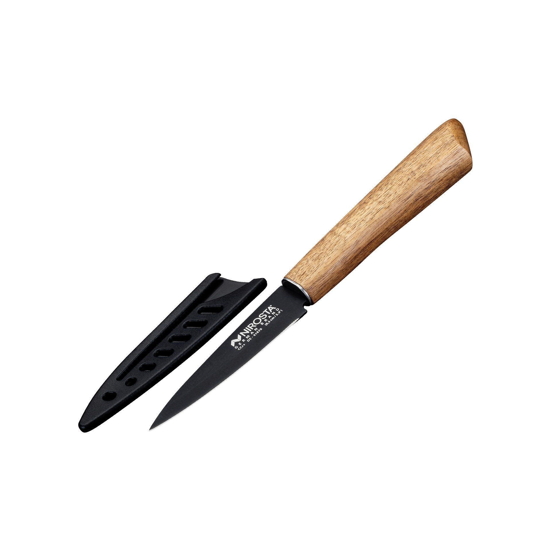 Nirosta Gemüsemesser Obstschneider, Küchenmesser, Antihaft-Klinge