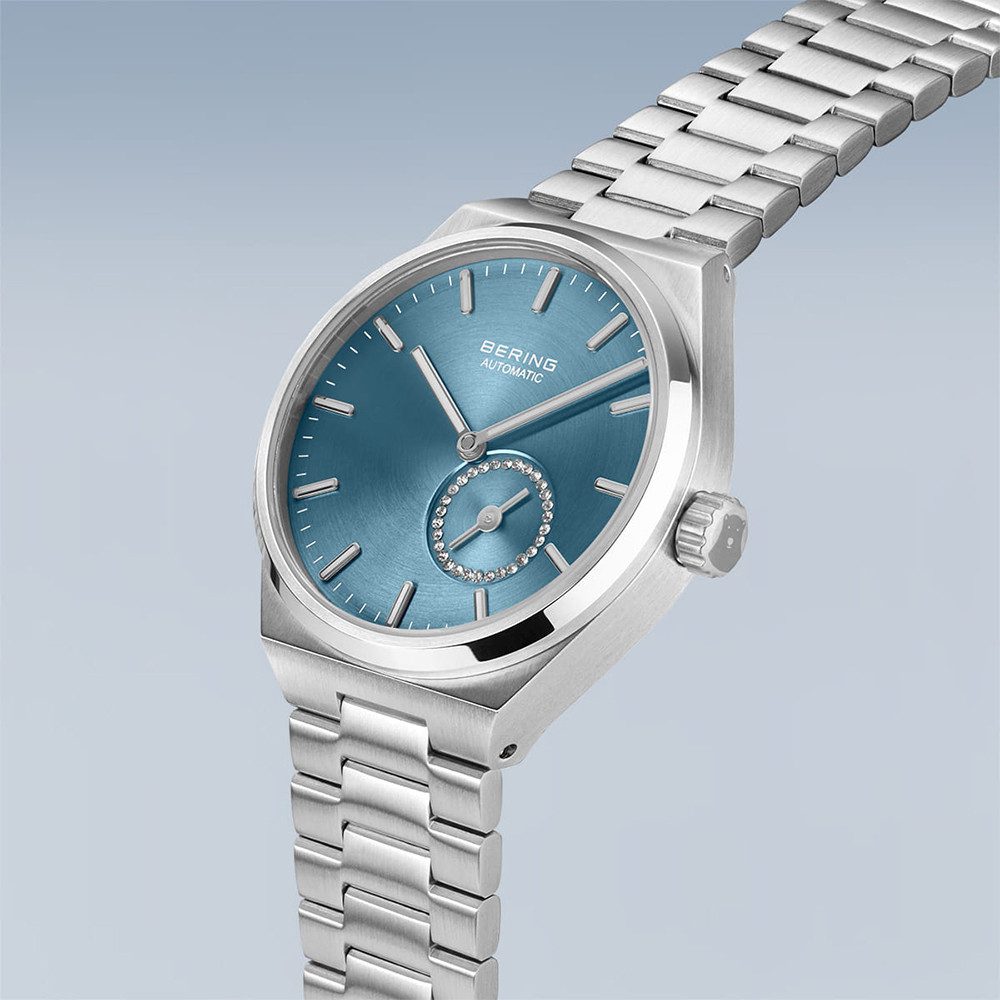 Bering Automatikuhr Bering Automatic silber gebürstet 19435-Charity 19435-Charity, Hochwertiges Produkt mit zeitlosem Design, sorgfältiger Verarbeitung
