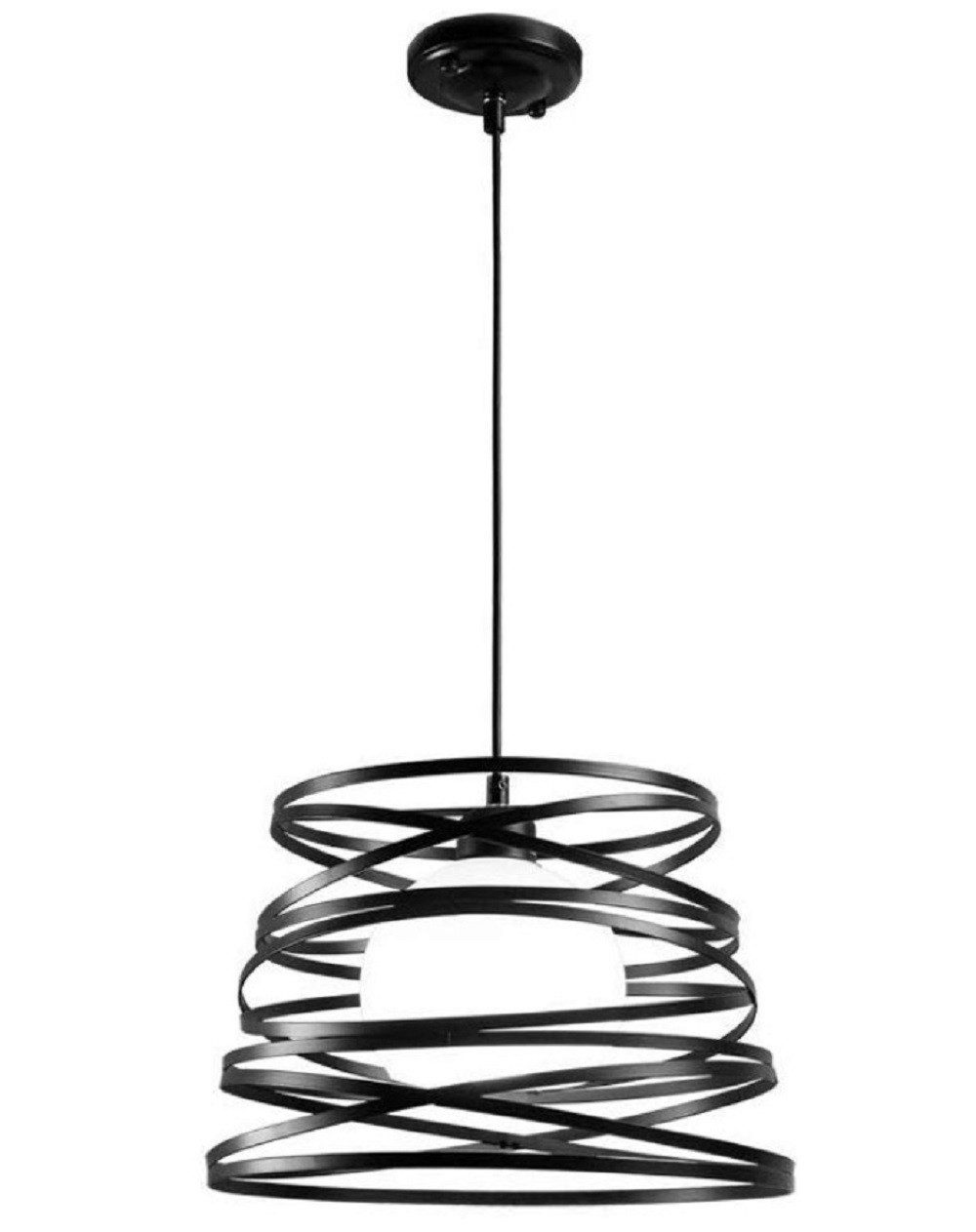 AURIVION LED Deckenfluter LED Deckenfluter Retro-Industrie-Kronleuchter, Wohnzimmer,Schlafzimmer, LED wechselbar, Extra-Warmweiß, Tageslichtweiß, 12 W, E27-Lampenfassung Höhenverstellbare