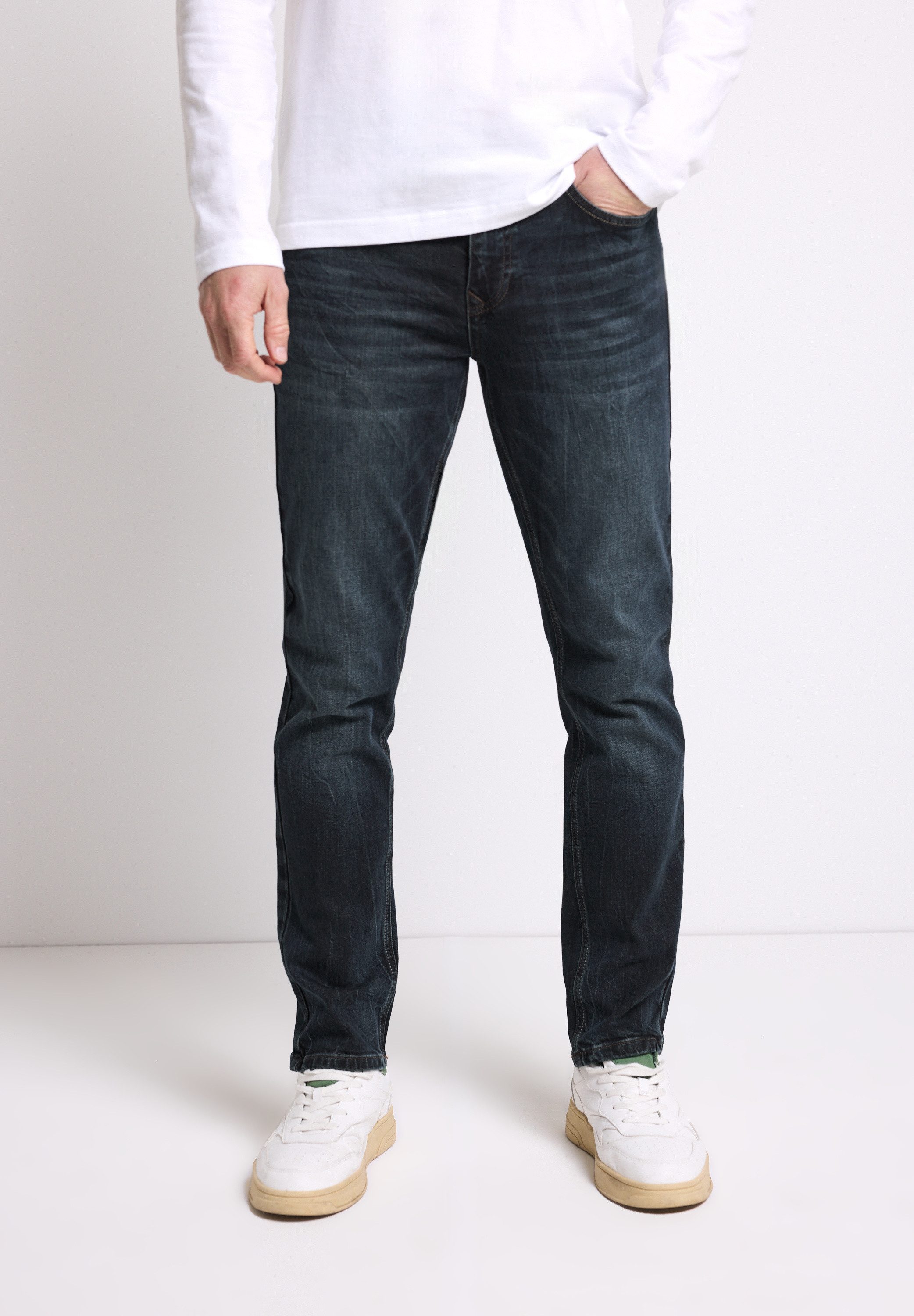 STREET ONE MEN Regular-fit-Jeans 5-Pocket-Style günstig online kaufen