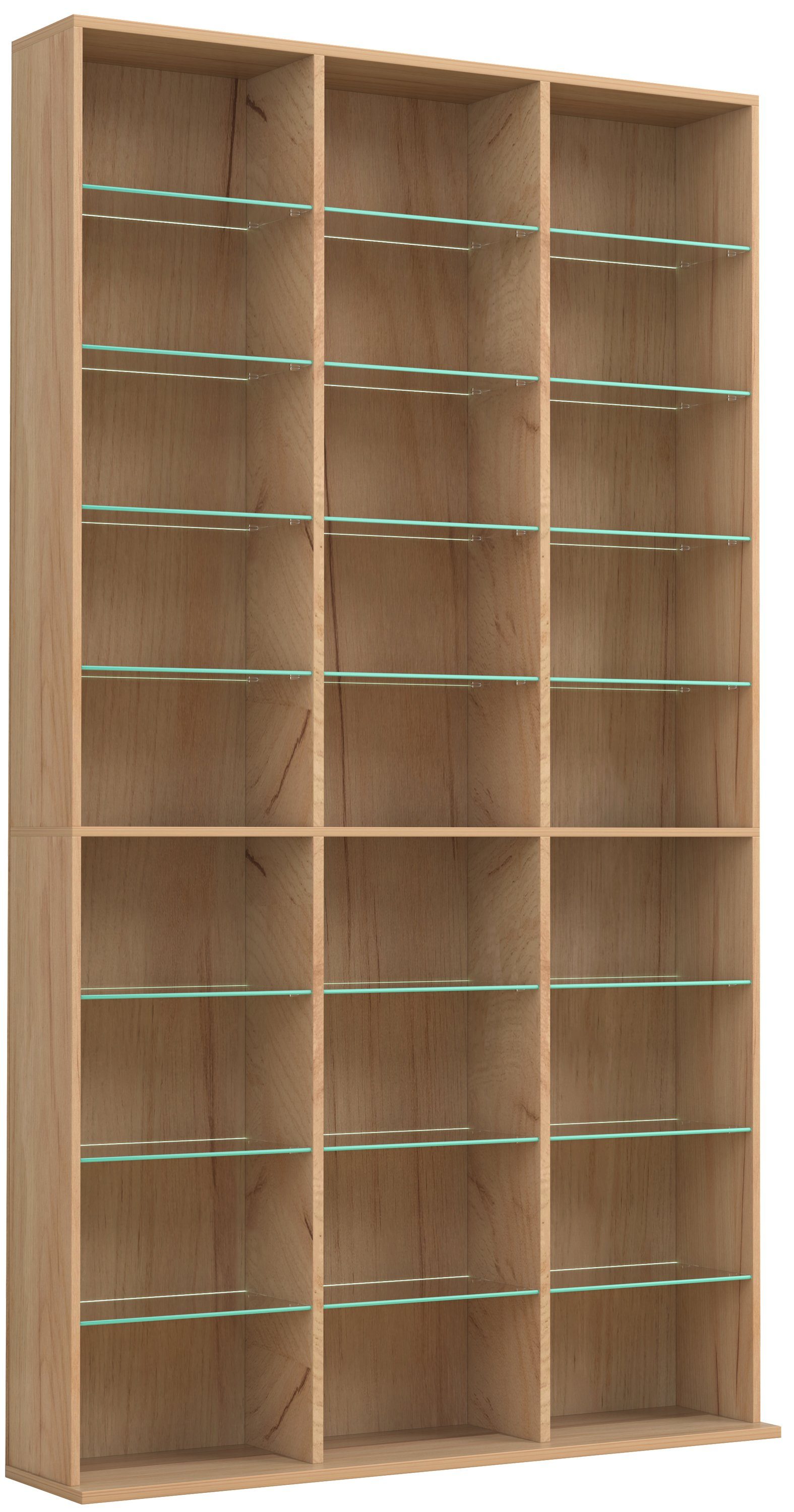 VCM Standregal Holz CD DVD Standregal günstig online kaufen
