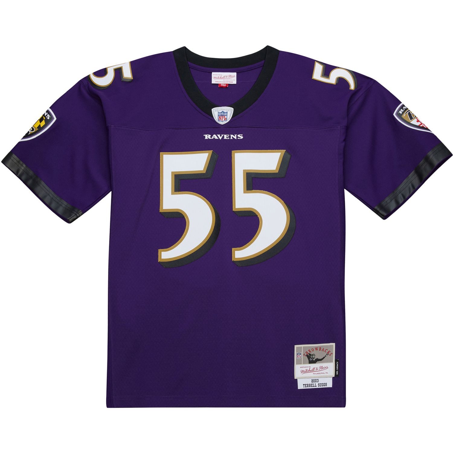 Mitchell & Ness Footballtrikot NFL Legacy Jersey Baltimore Ravens 2003 Terrell S