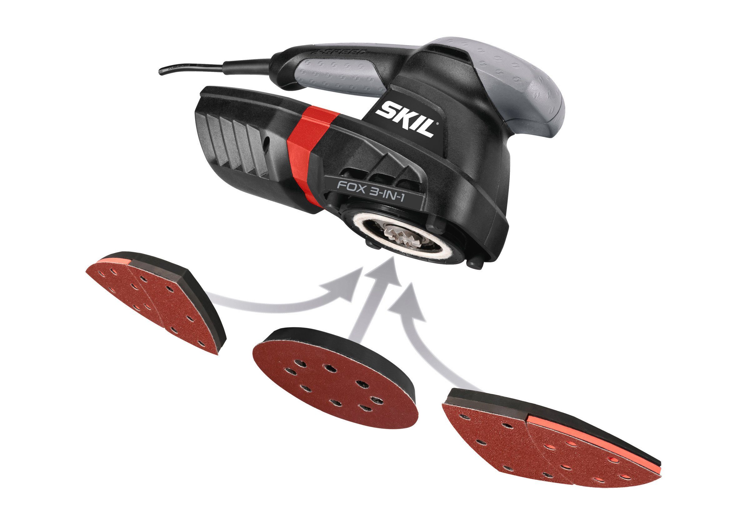 SKIL Akku-Multischleifer 7220 AC, 250 W