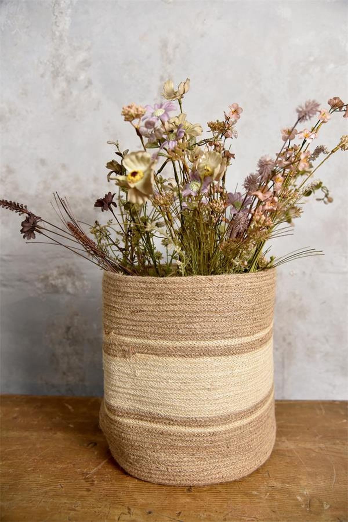 Aufbewahrungskorb Aufbewahrungskorb Jute XXL 40xØ44cm natur beige braun Wäschekorb