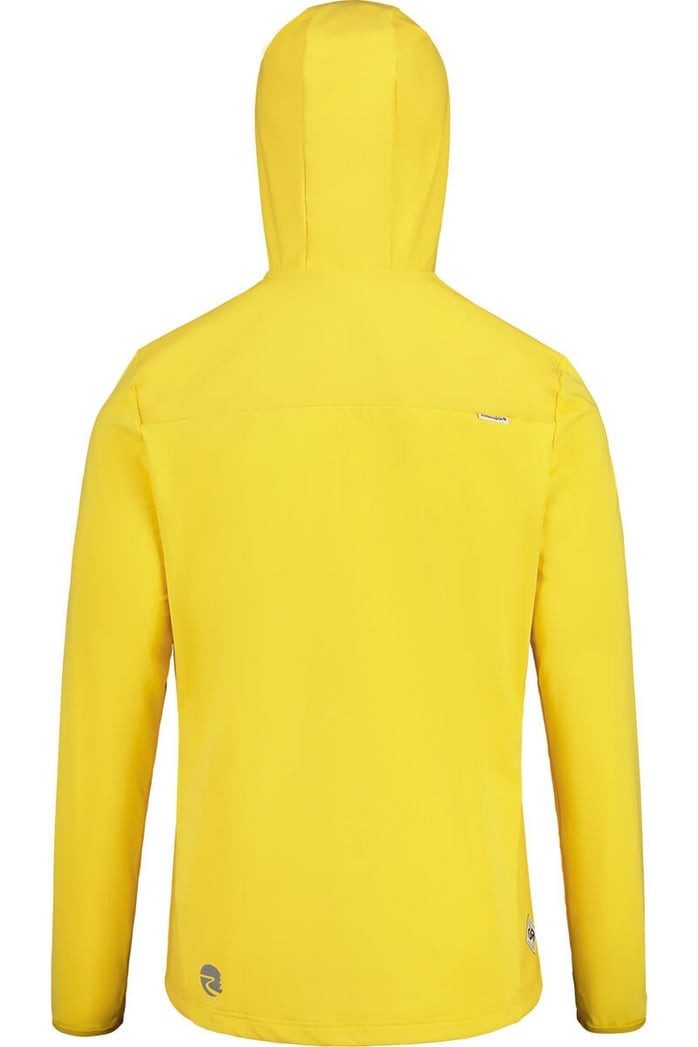 Maloja Hybridjacke BeifussM Alpine Glide&Ride (atmungsaktiv, elastisch) gelb Herren