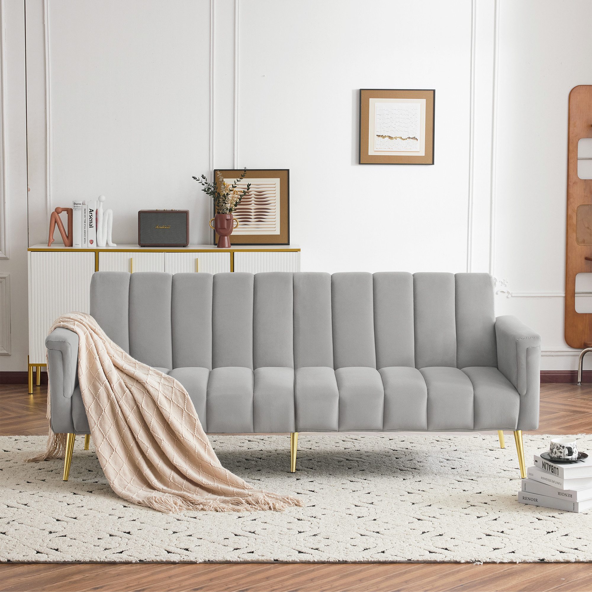 OKWISH Schlafsofa klappbares Schlafsofa,Funktionsbett,mit Hilfsfüßen, Multi günstig online kaufen