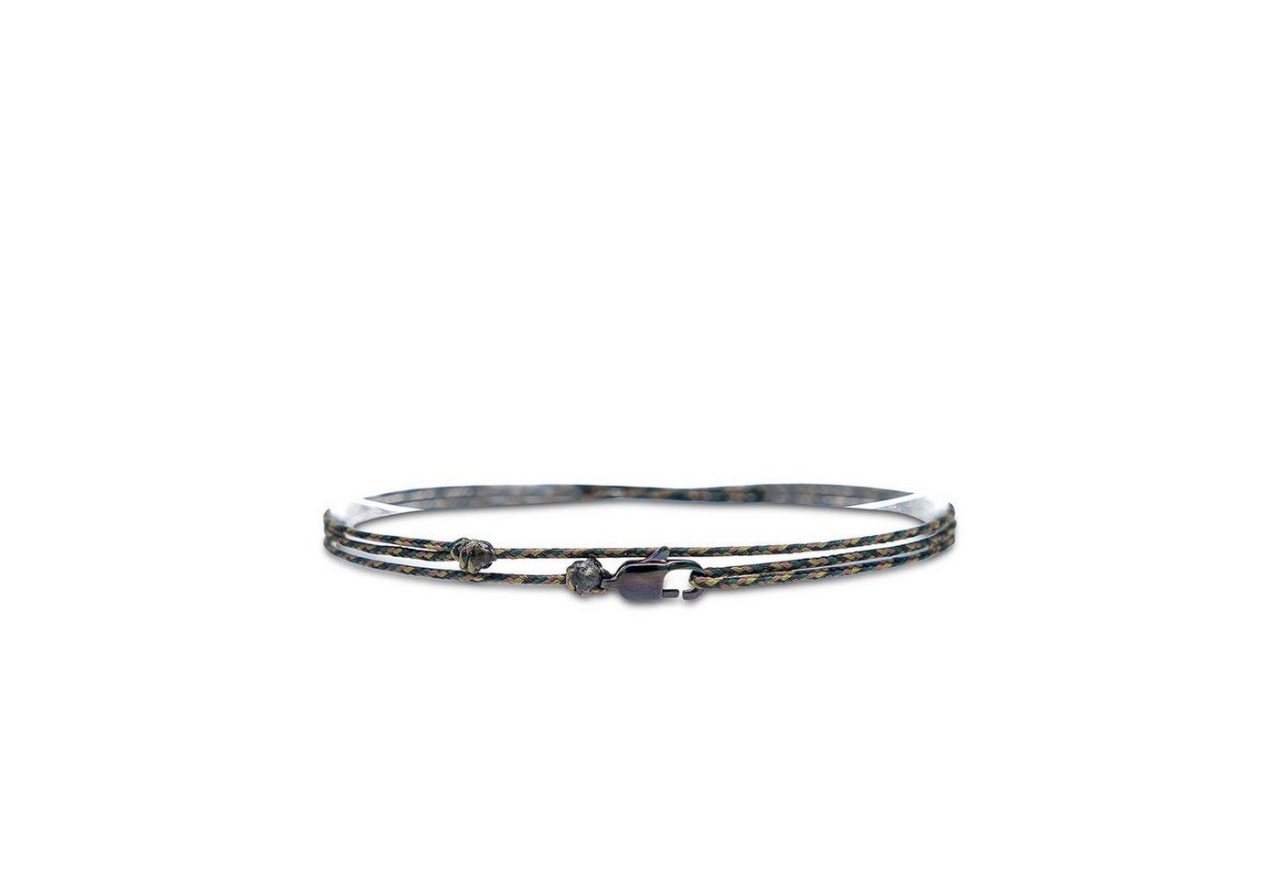 Made by Nami Wickelarmband Minimalistisches Armband mit Karabinerhaken Herren Armband Damen, Maritimes Armband Wasserfest & Verstellbar