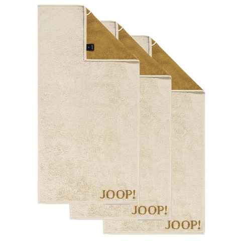 JOOP! Handtuch Handtuch Classic / Infinity Kollektion, 3er Pack -, Frottier (3-St)