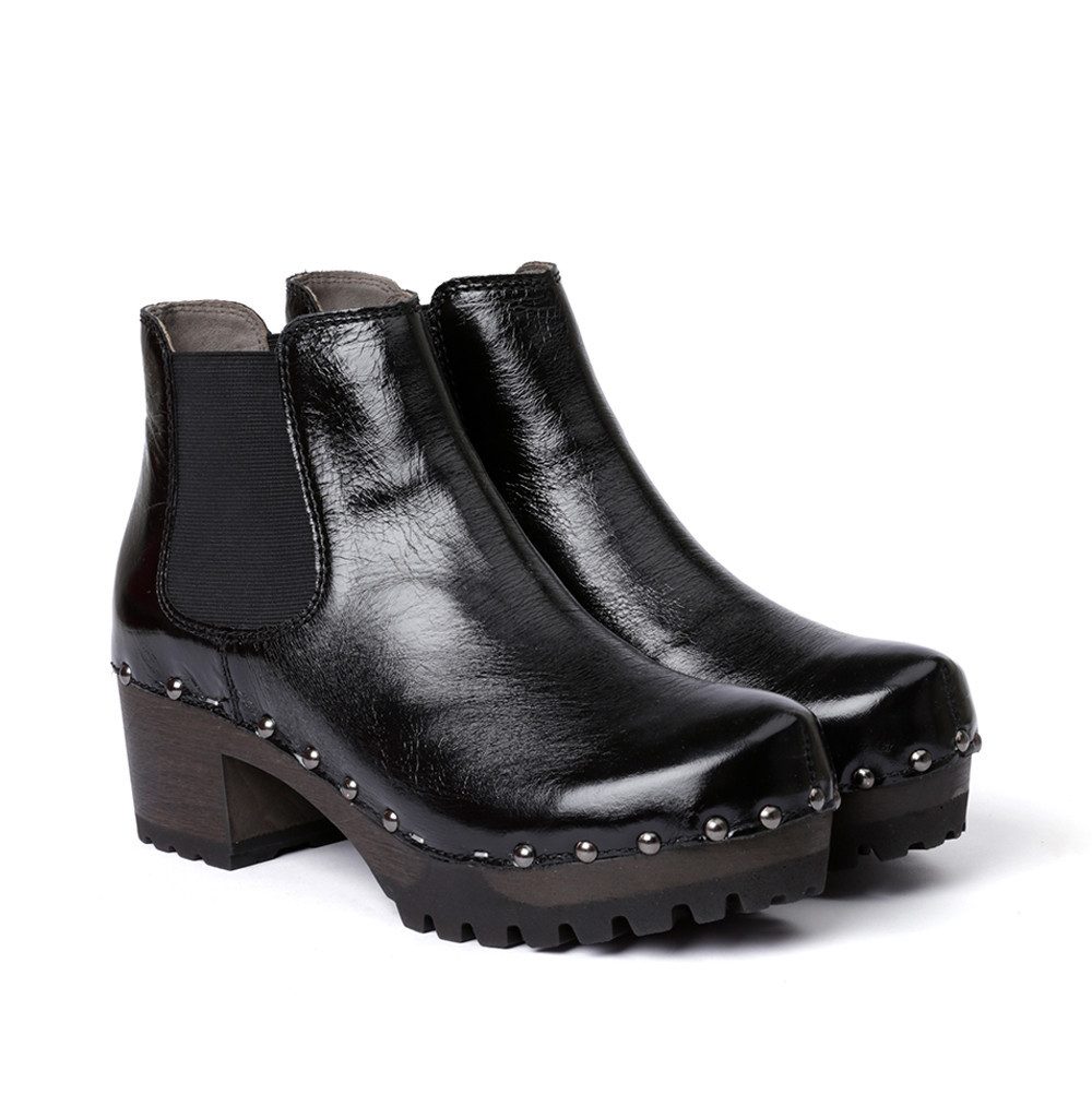 Softclox ISABELLE Oxford schwarz (dunkel) Stiefelette