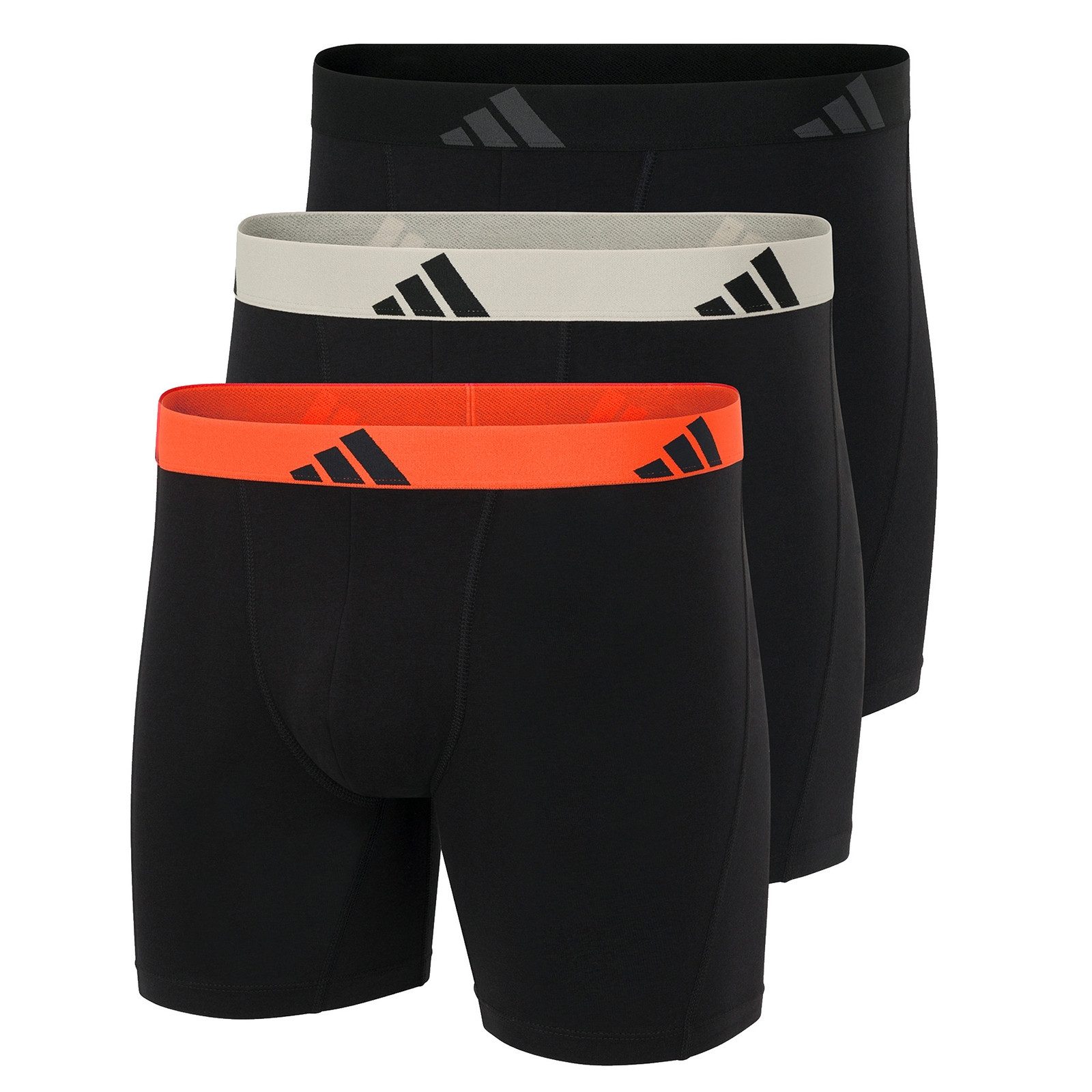 adidas Sportswear Boxer Active Flex Cotton (3-St., 3er Set) mit Logo am Bun günstig online kaufen