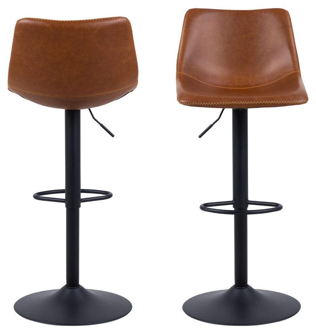 ACTONA GROUP Barhocker Oregon Barhocker mit Trompetenfuß, beige Kontrastn