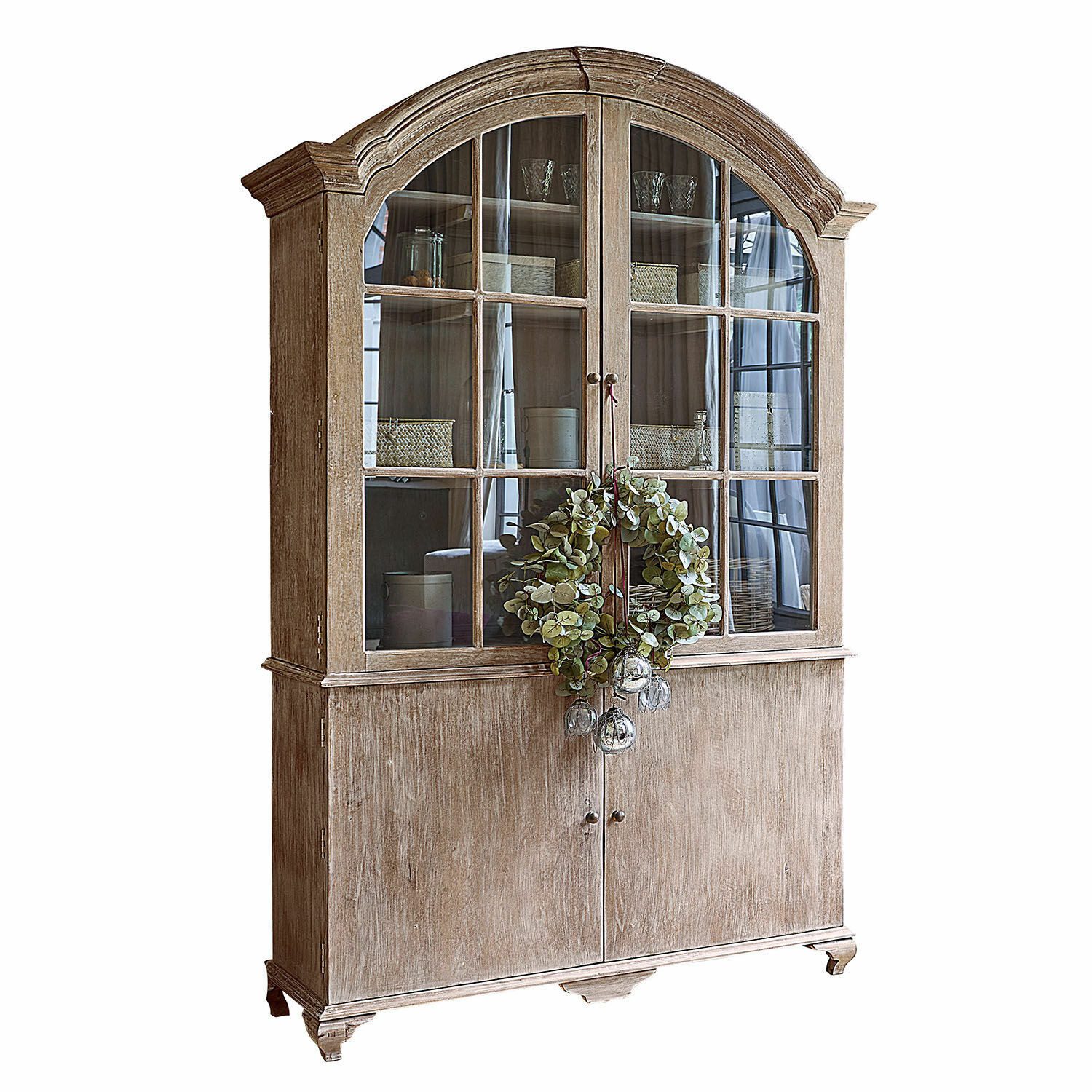 Mirabeau Hochschrank Schrank Périmonde antikgrau