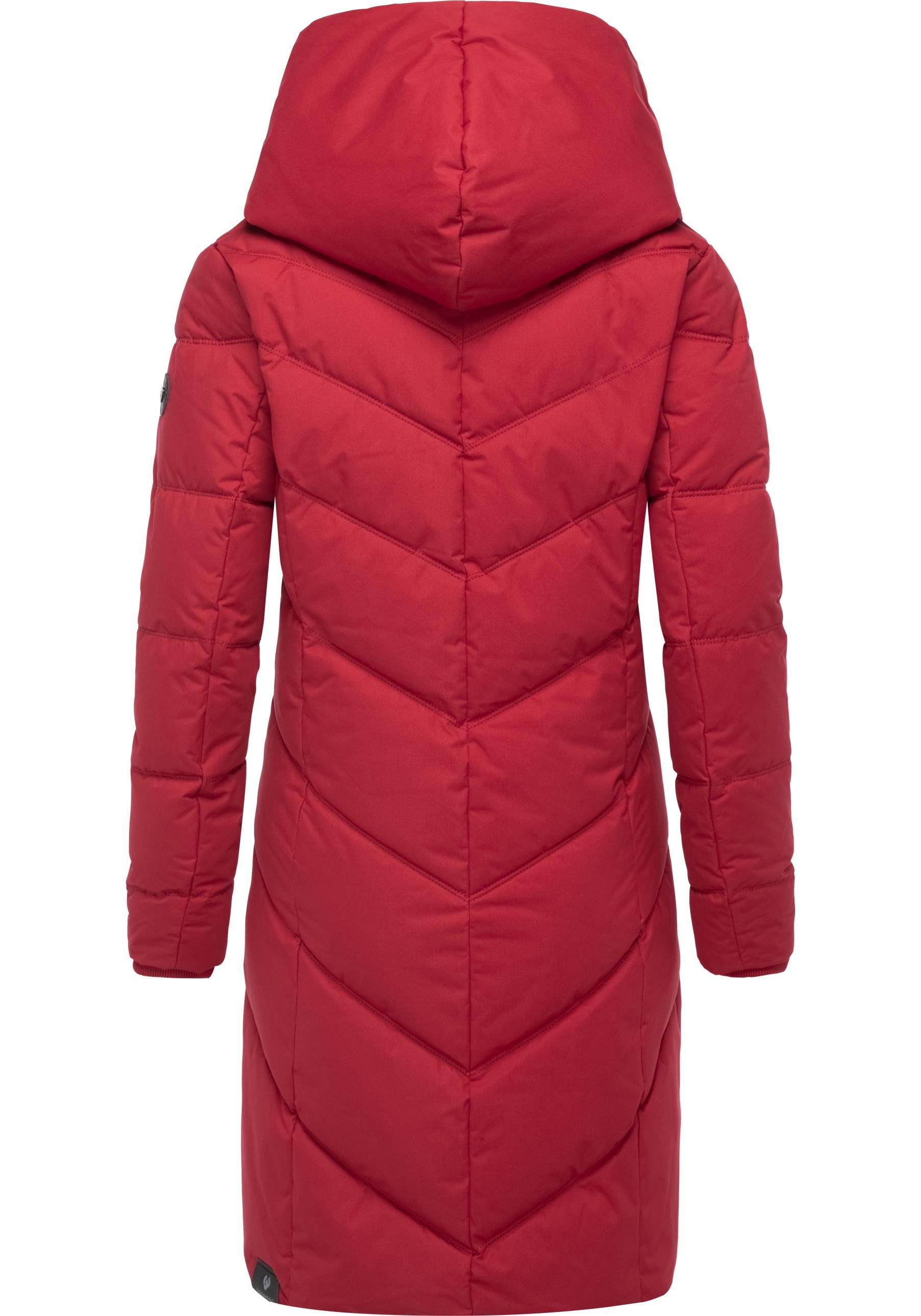 Ragwear Steppmantel Natalka stylischer, gesteppter Winterparka mit gefütterter Kapuze