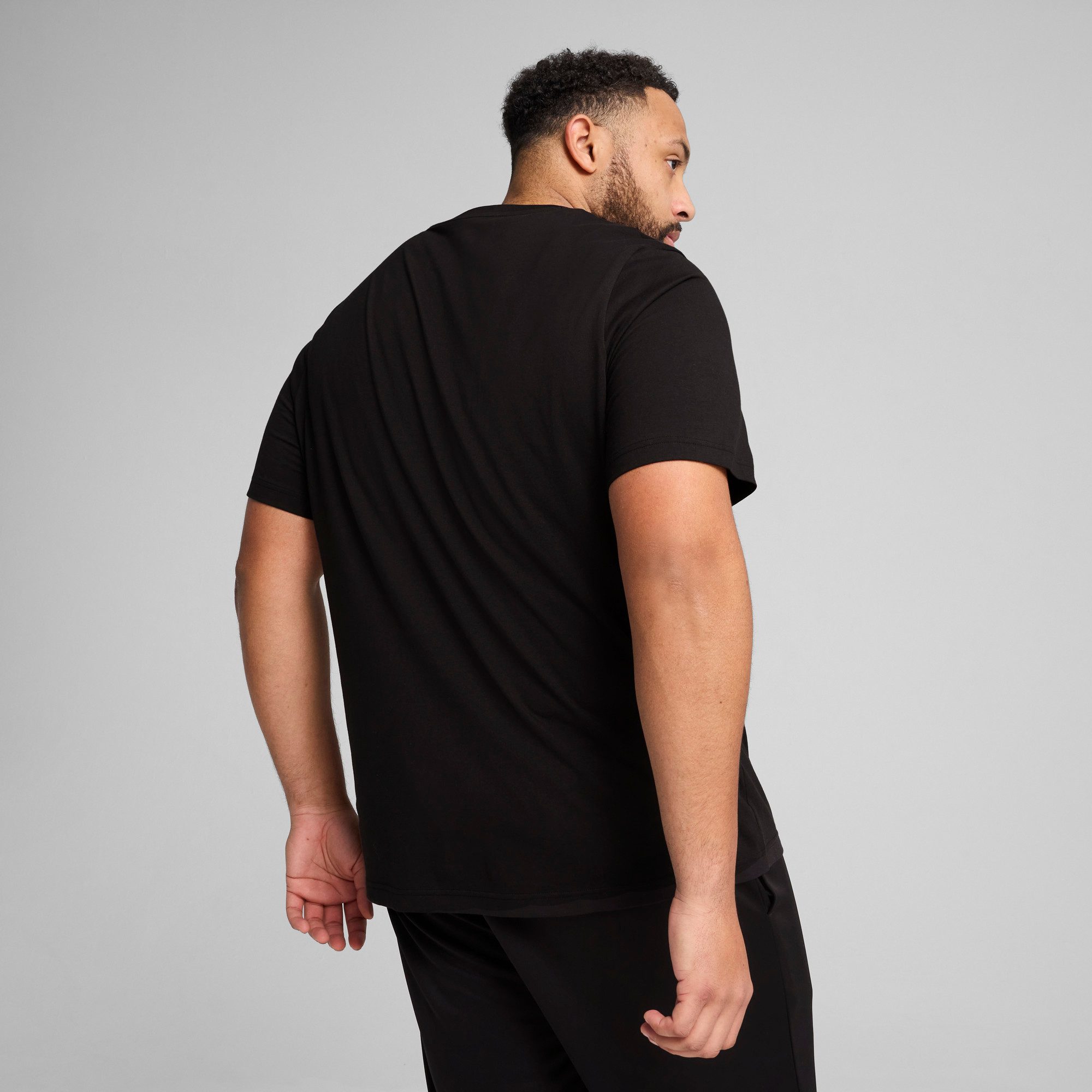 PUMA T-Shirt ESS NO 1 LOGO TEE sportlicher Stil, Kurzarm, Rundhalsausschnitt