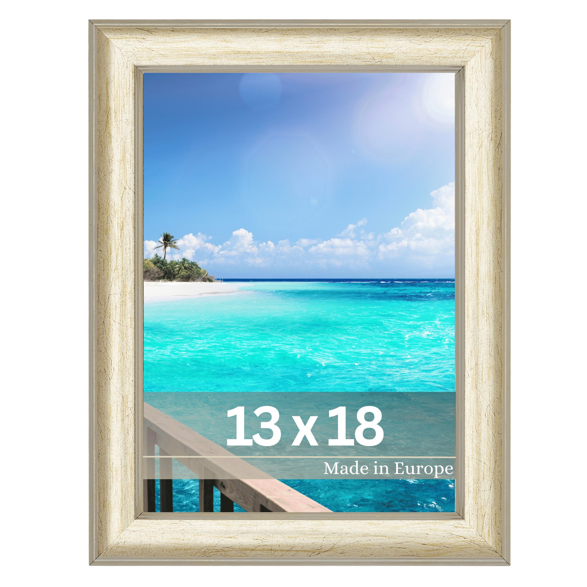 Victor (Zenith) Bilderrahmen Monet, Bilderrahmen Gold Beige 13x18 cm, Bilde günstig online kaufen