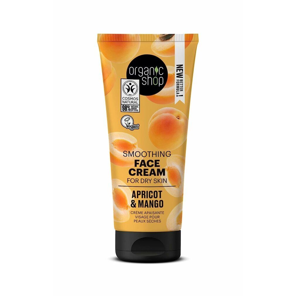 Tagescreme Natura Siberica Apricot Smoothing Crema Facial Piel Seca 50ml