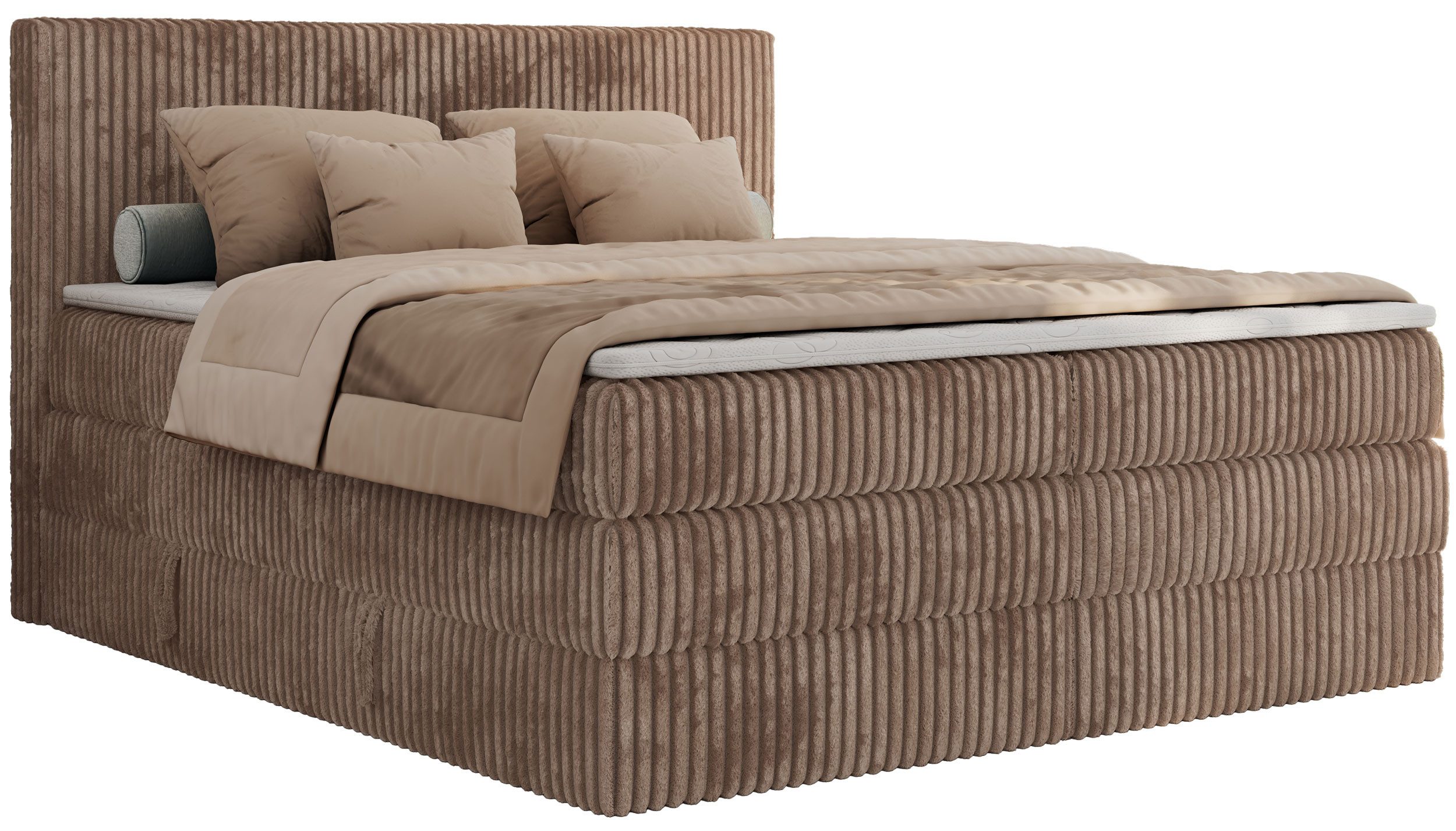 MKS MÖBEL Boxspringbett TILIANO KING (Packung, Set, Topper T25, Doppelbett, günstig online kaufen