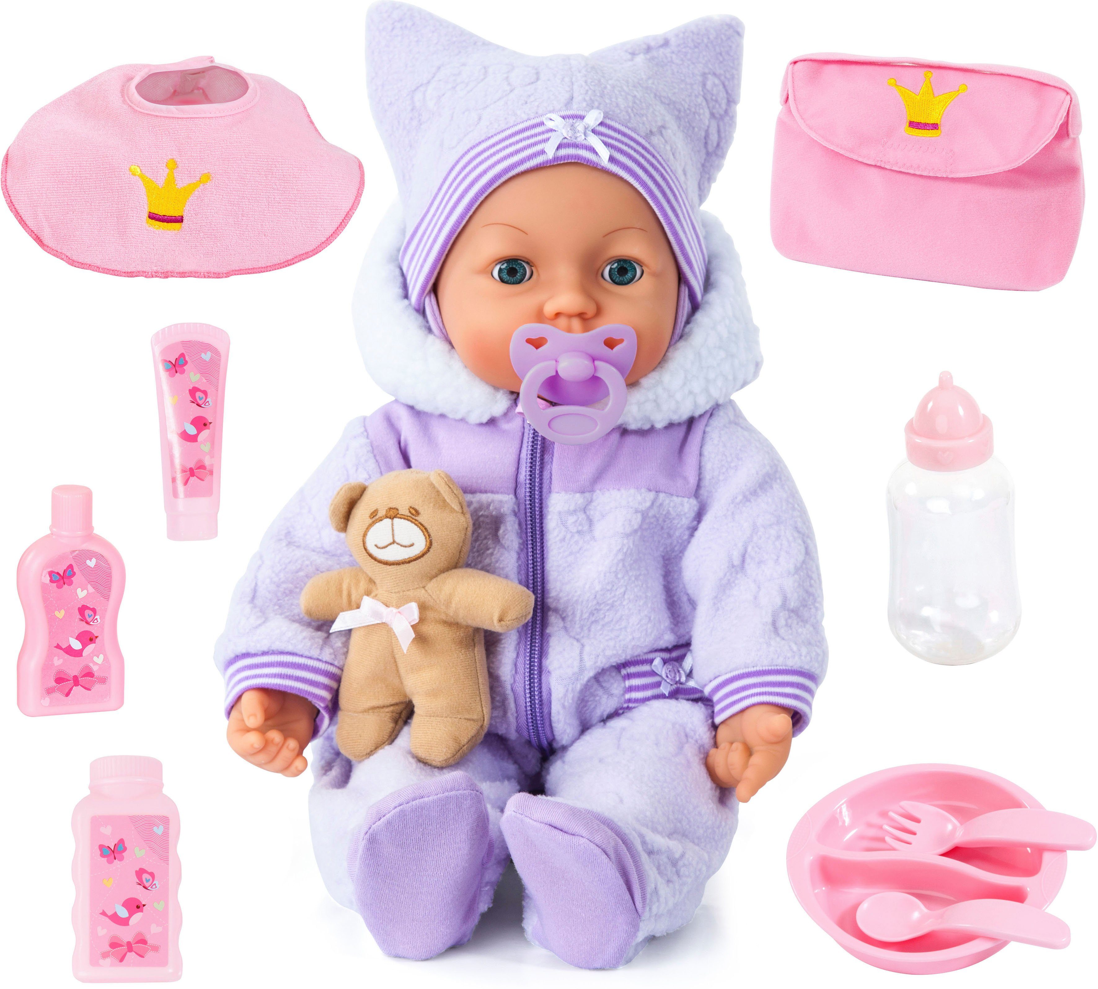 Bayer Babypuppe Piccolina Magic Eyes, mit Funktion und Zubehör günstig online kaufen