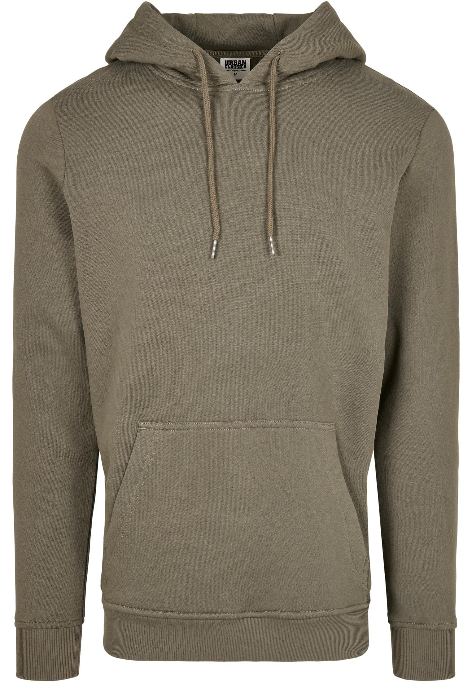 CLASSICS URBAN Organic olive Hoody (1-tlg) Sweater Herren Basic