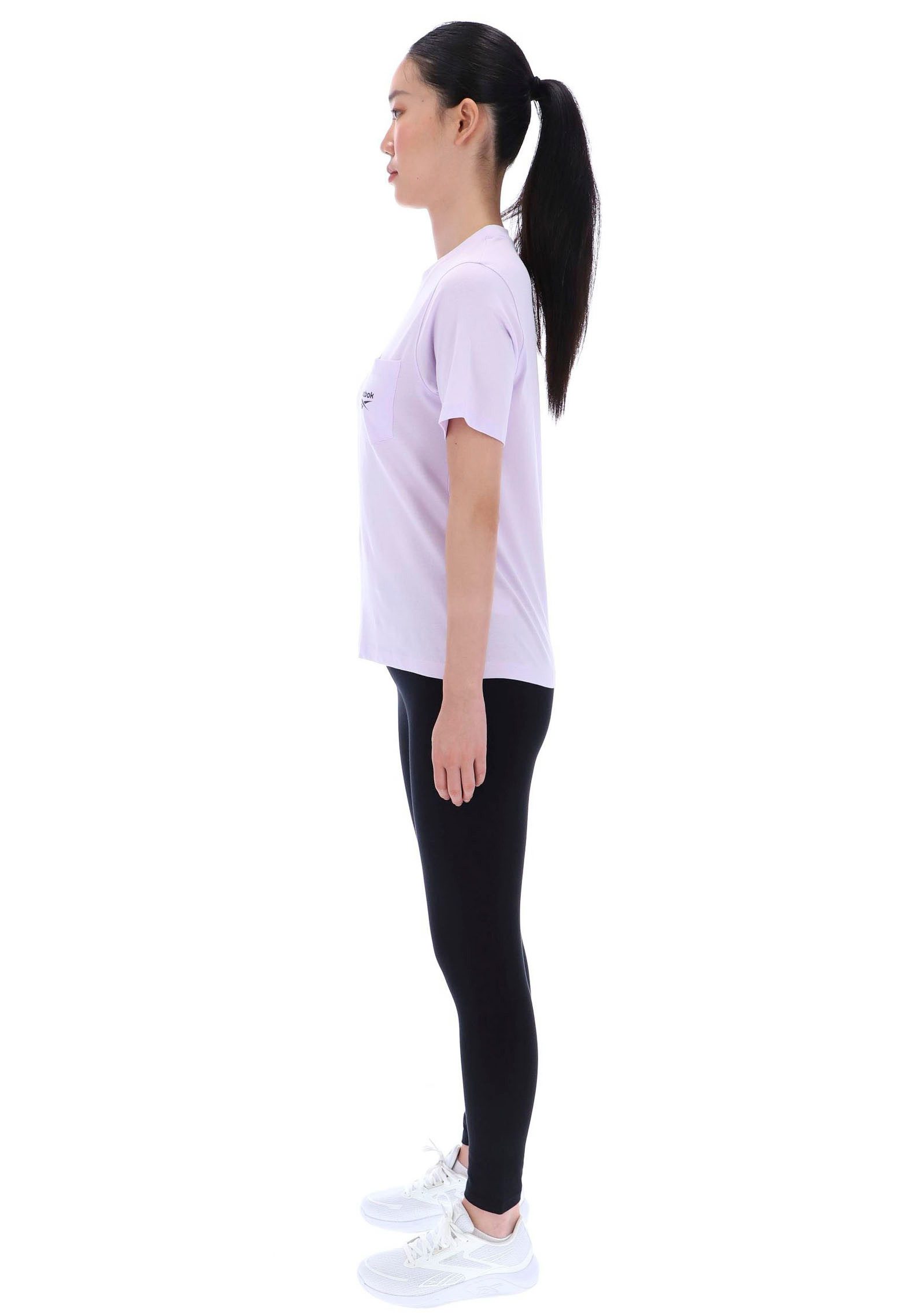 Reebok Leggings BRIE SMALL LOGO LEGGING Leggings-Form, aus Baumwolle und Elasthan, in den Größen XS bis XXL – Bild 5 von 5