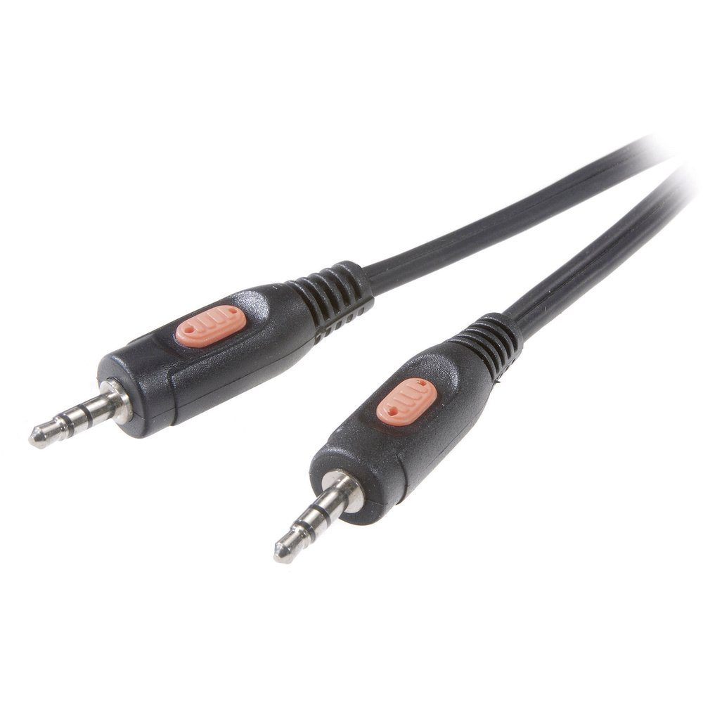 SpeaKa Professional SP-7870216 Klinke Audio Anschlusskabel [1x Klinken Audio- & Video-Kabel