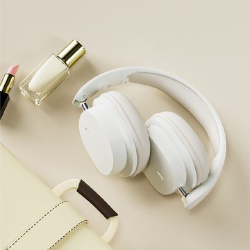 Diida Intelligente drahtlose Kopfhörer,faltbare kabelgebundene Kopfhörer Bluetooth-Kopfhörer (Integrierte Doppelmikrofone, klappbare, versenkbare Aufbewahrung)