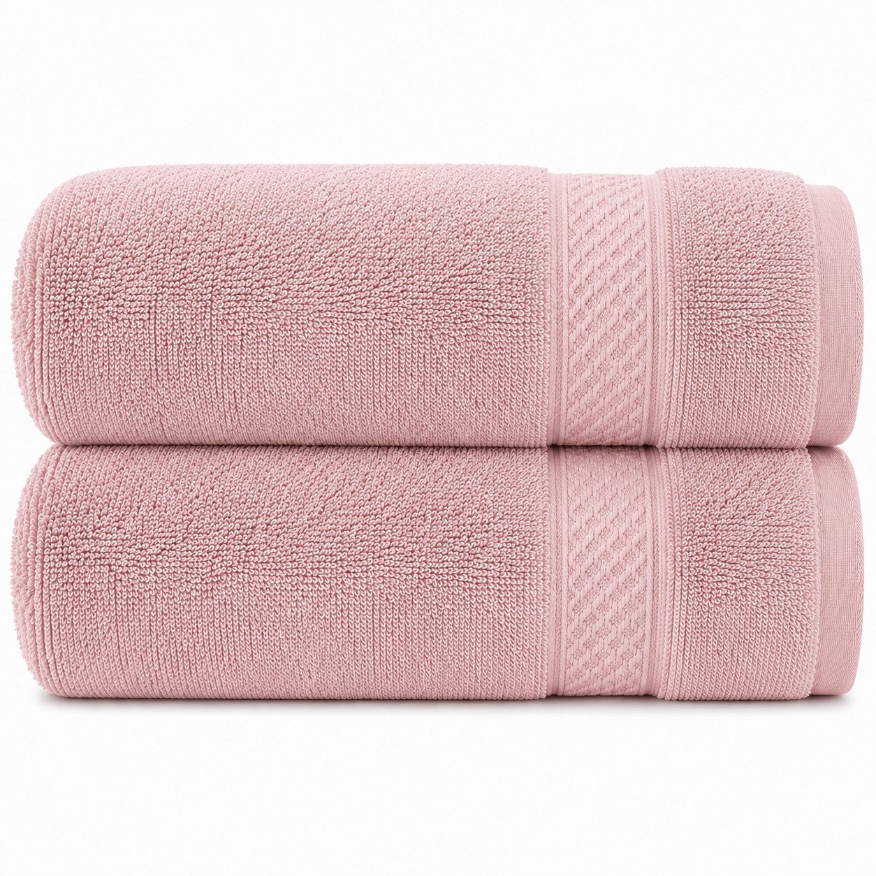 Komfortec Badetücher 70x140 cm, 100% Baumwolle, 470 g/m², Frottee (2-St), Handtücher 70x140 cm Set, Weich