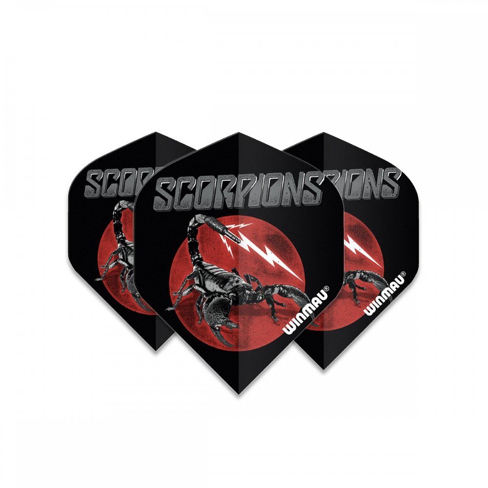 Winmau Dartpfeil Flights Rock Legends Scorpions, 100 micron