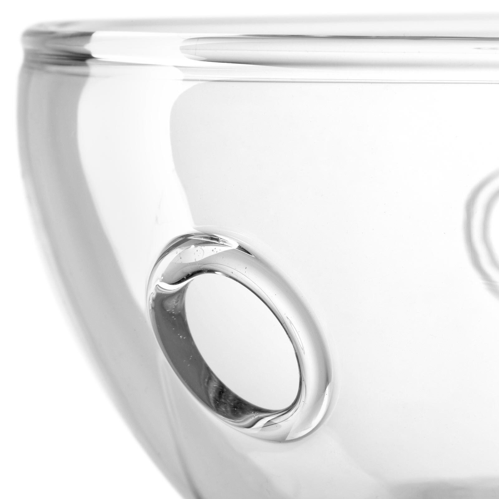 LEONARDO Teekanne Tè Per Te Teekanne mit Metallhenkel + Stövchen, 1200 l, (1x Teekanne, 1x Teewärmer, 2-St), Spülmaschinengeeignet, Temperaturbeständig bis max. 100°C