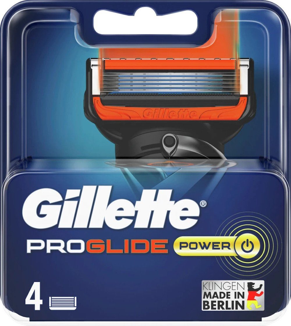 Gillette Rasierklingen ProGlide Power, 4-tlg.